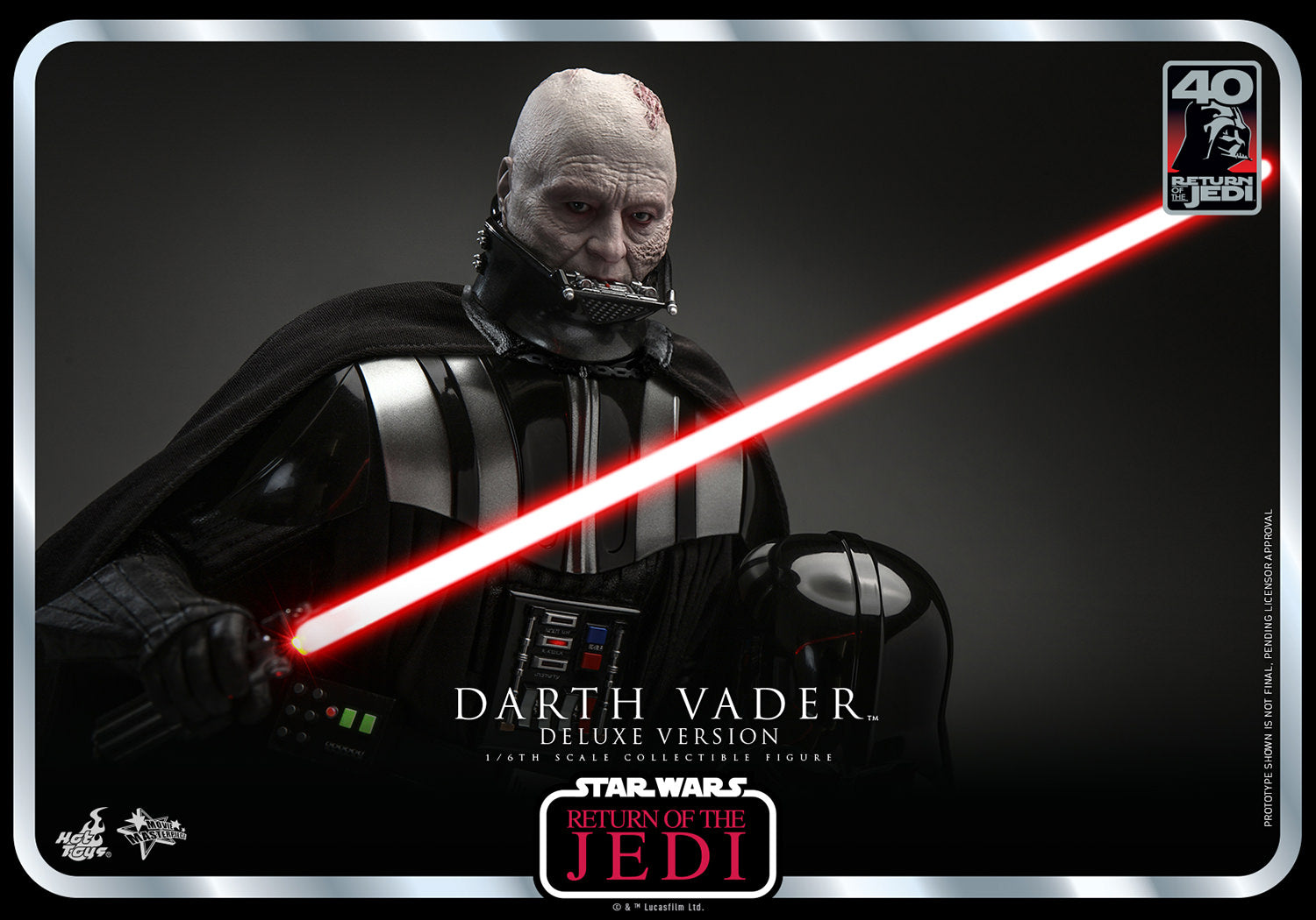 Darth Vader™ (Deluxe Version) (Return of the Jedi 40th Anniversary Collection) Sixth Scale Action Figure