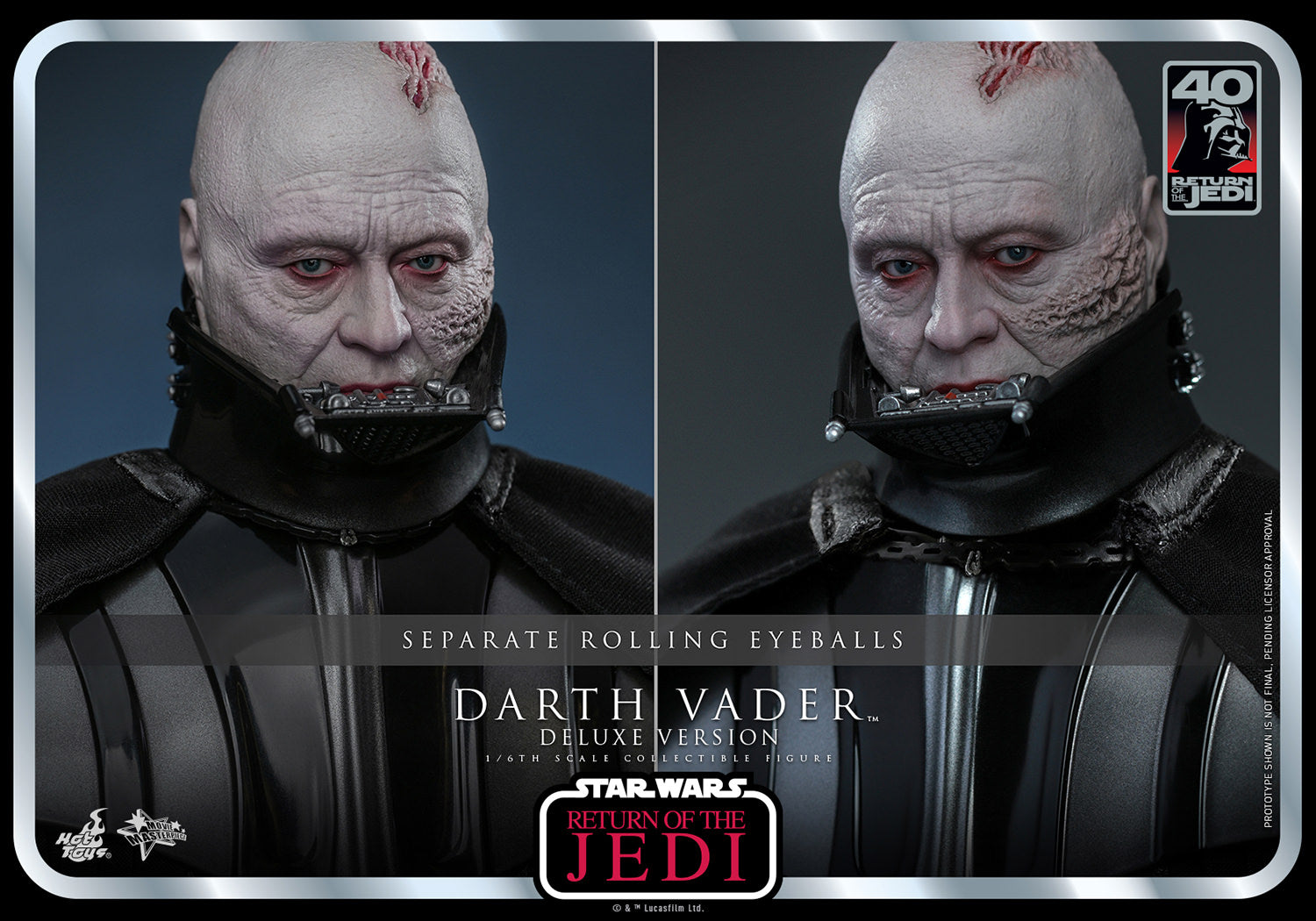 Darth Vader™ (Deluxe Version) (Return of the Jedi 40th Anniversary Collection) Sixth Scale Action Figure