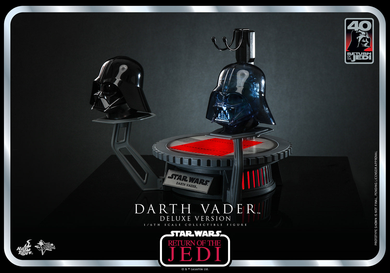 Darth Vader™ (Deluxe Version) (Return of the Jedi 40th Anniversary Collection) Sixth Scale Action Figure