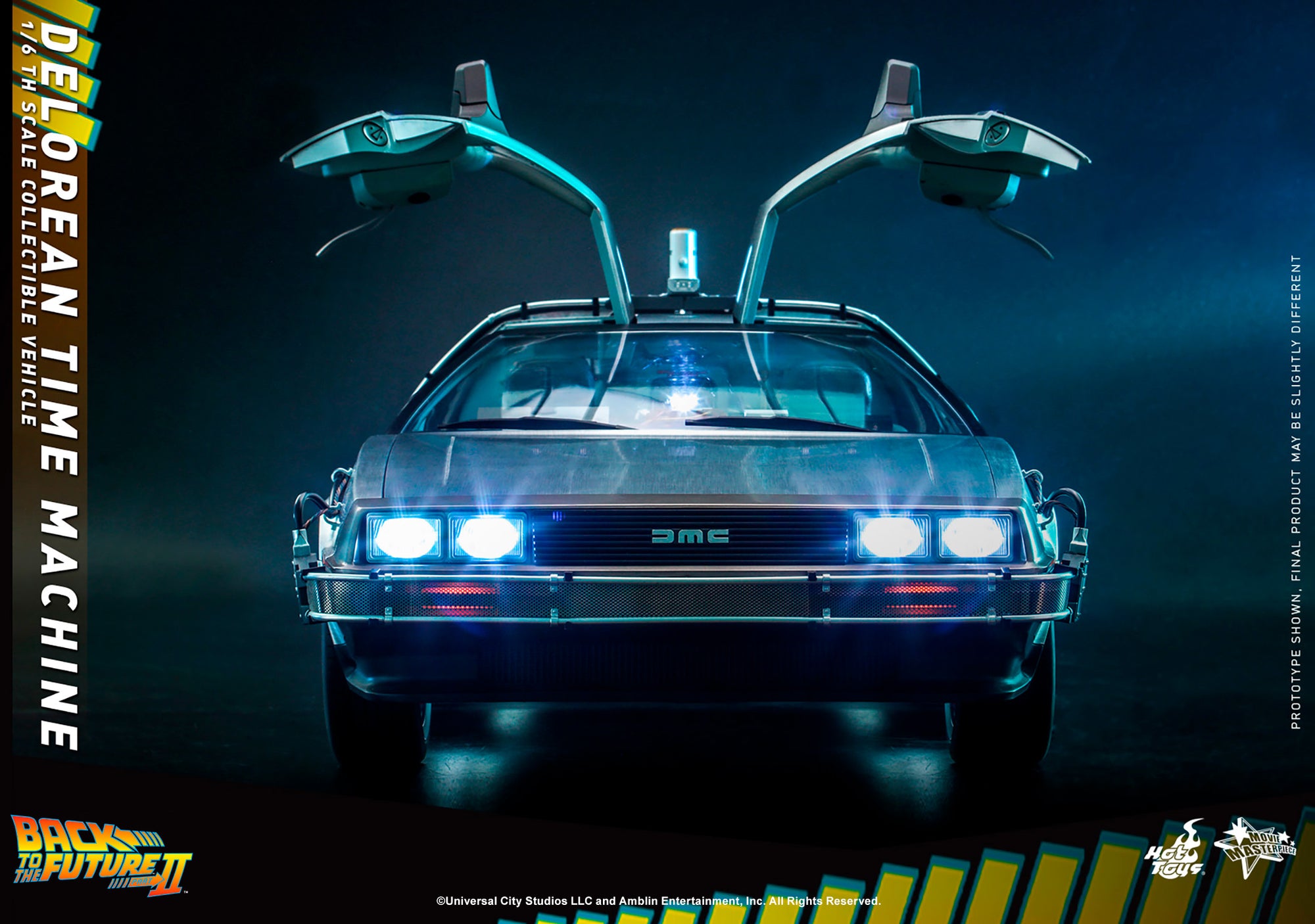 DeLorean Time Machine Sixth Scale Figure
