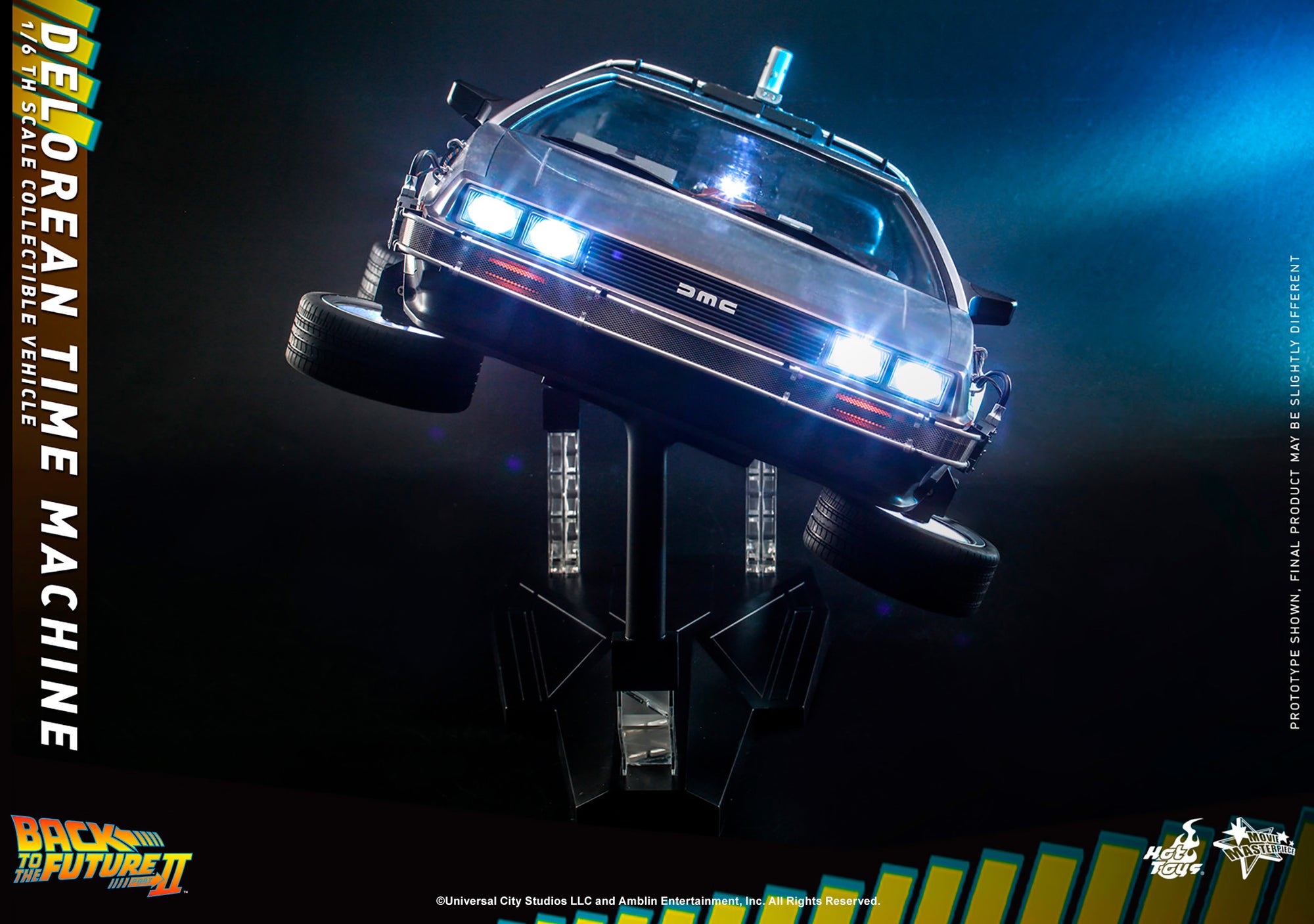 DeLorean Time Machine Sixth Scale Figure