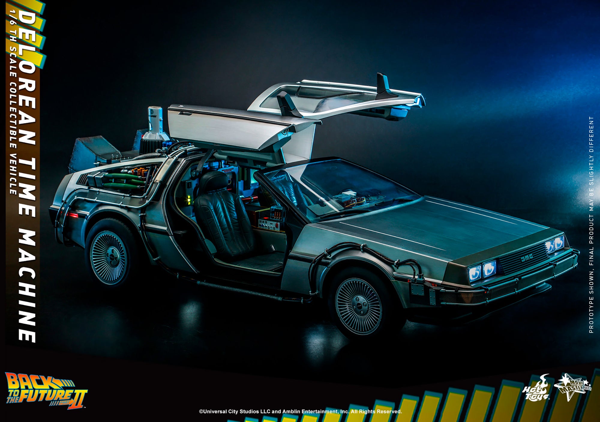 DeLorean Time Machine Sixth Scale Figure