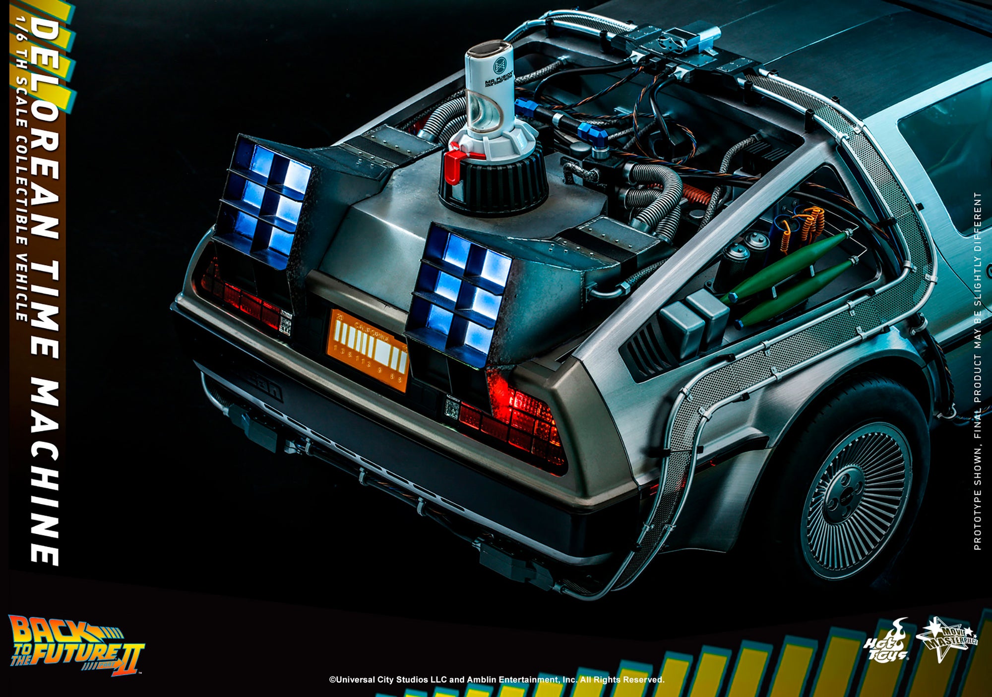 DeLorean Time Machine Sixth Scale Figure