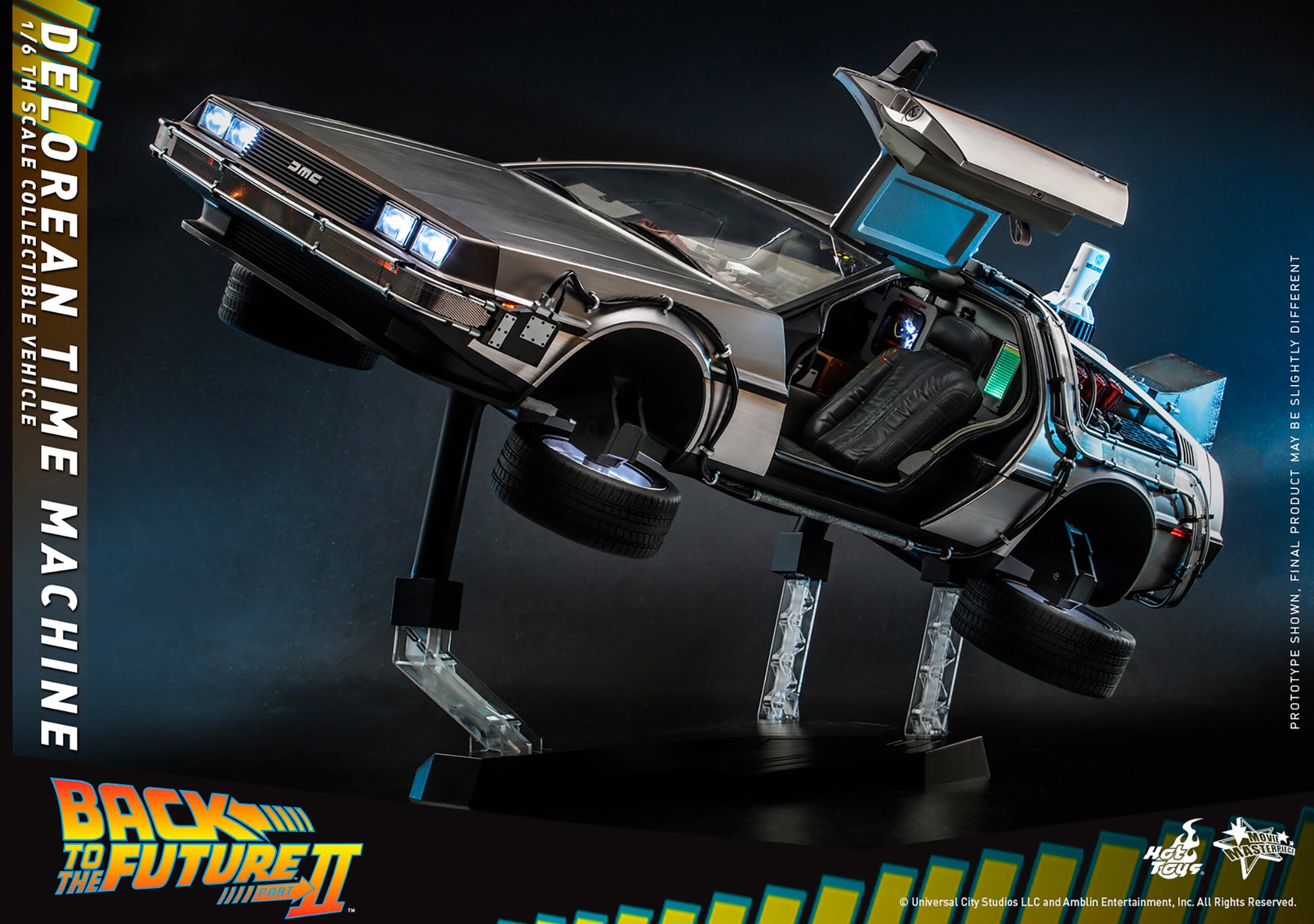 DeLorean Time Machine Sixth Scale Figure