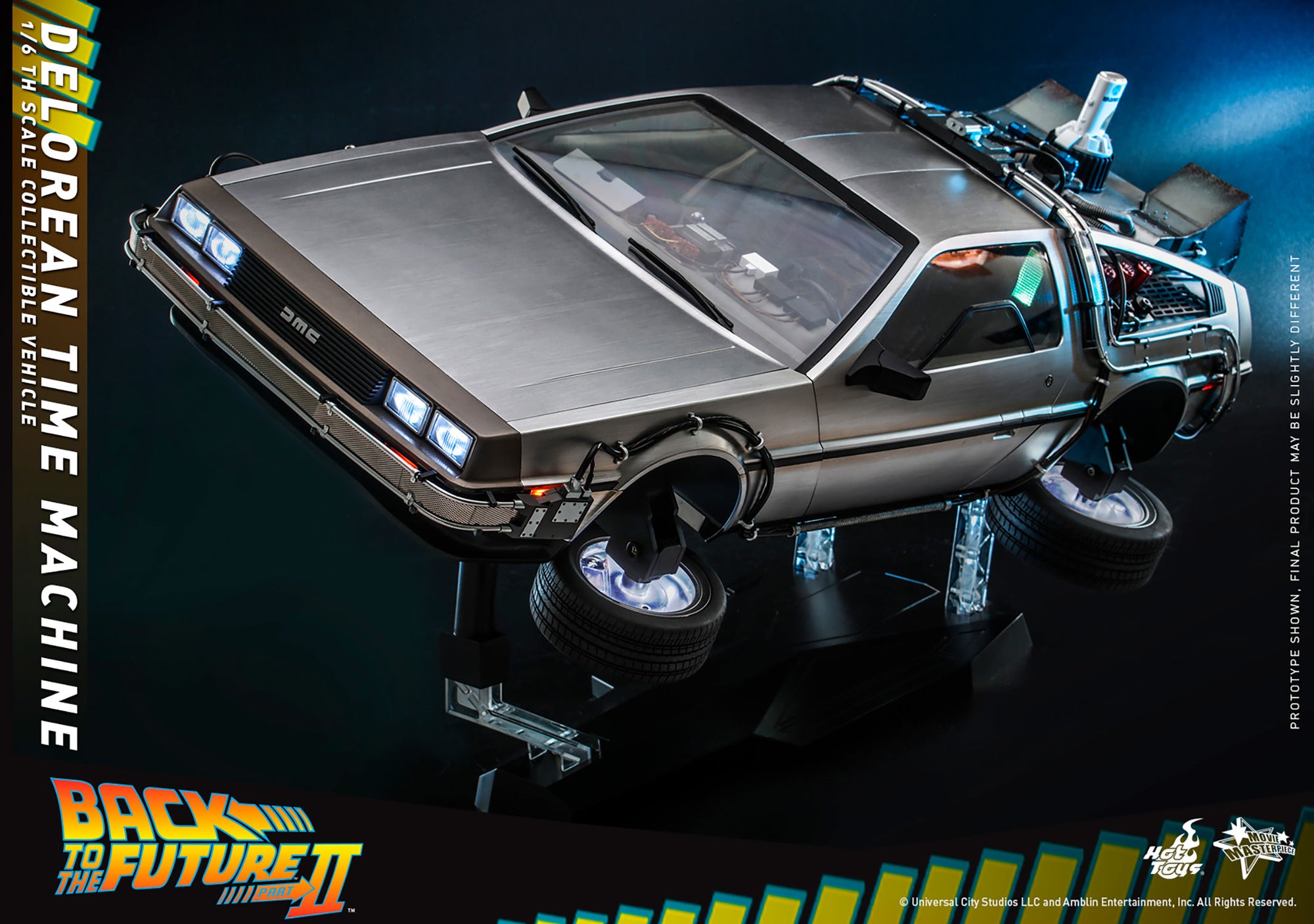 DeLorean Time Machine Sixth Scale Figure
