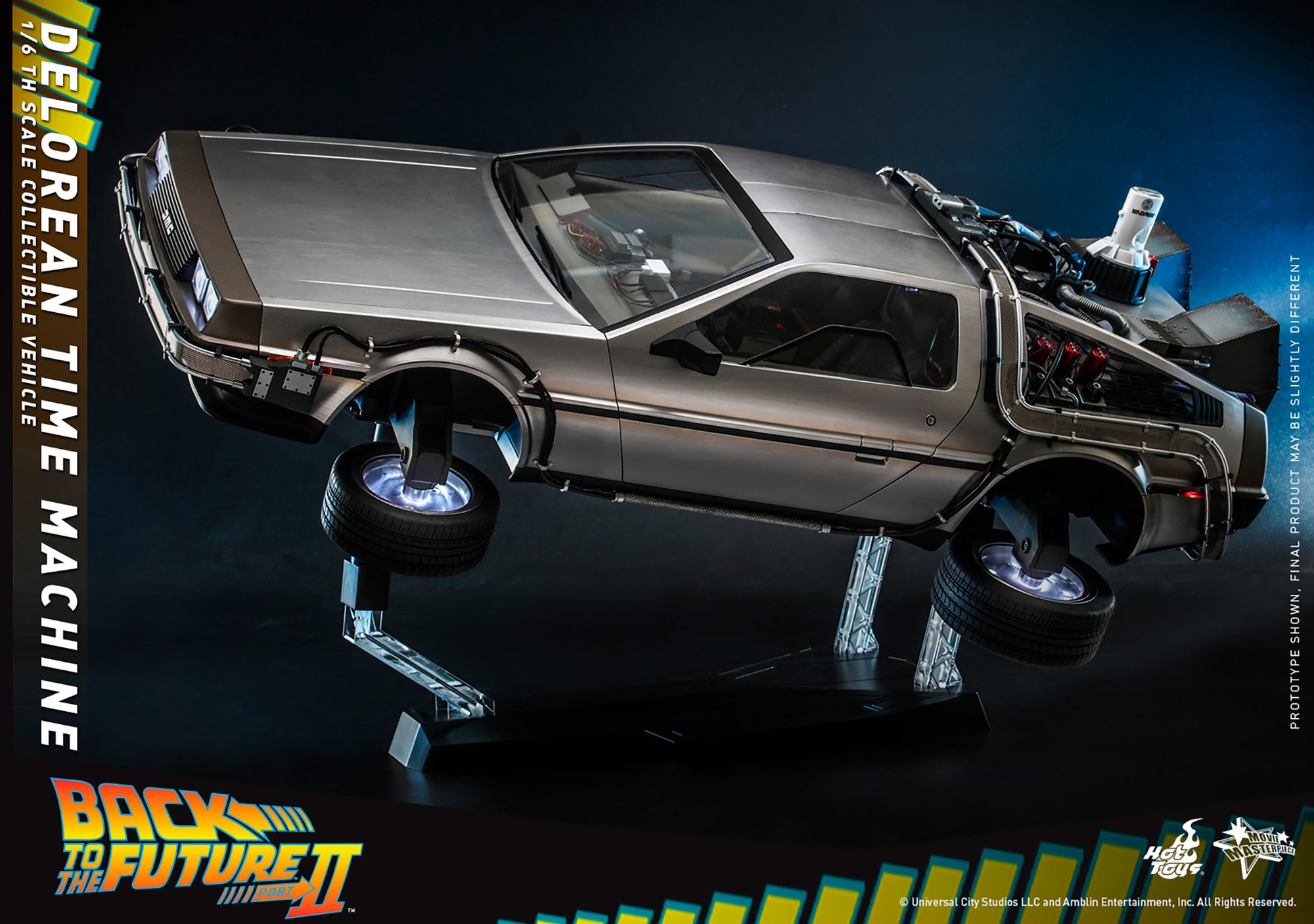 DeLorean Time Machine Sixth Scale Figure