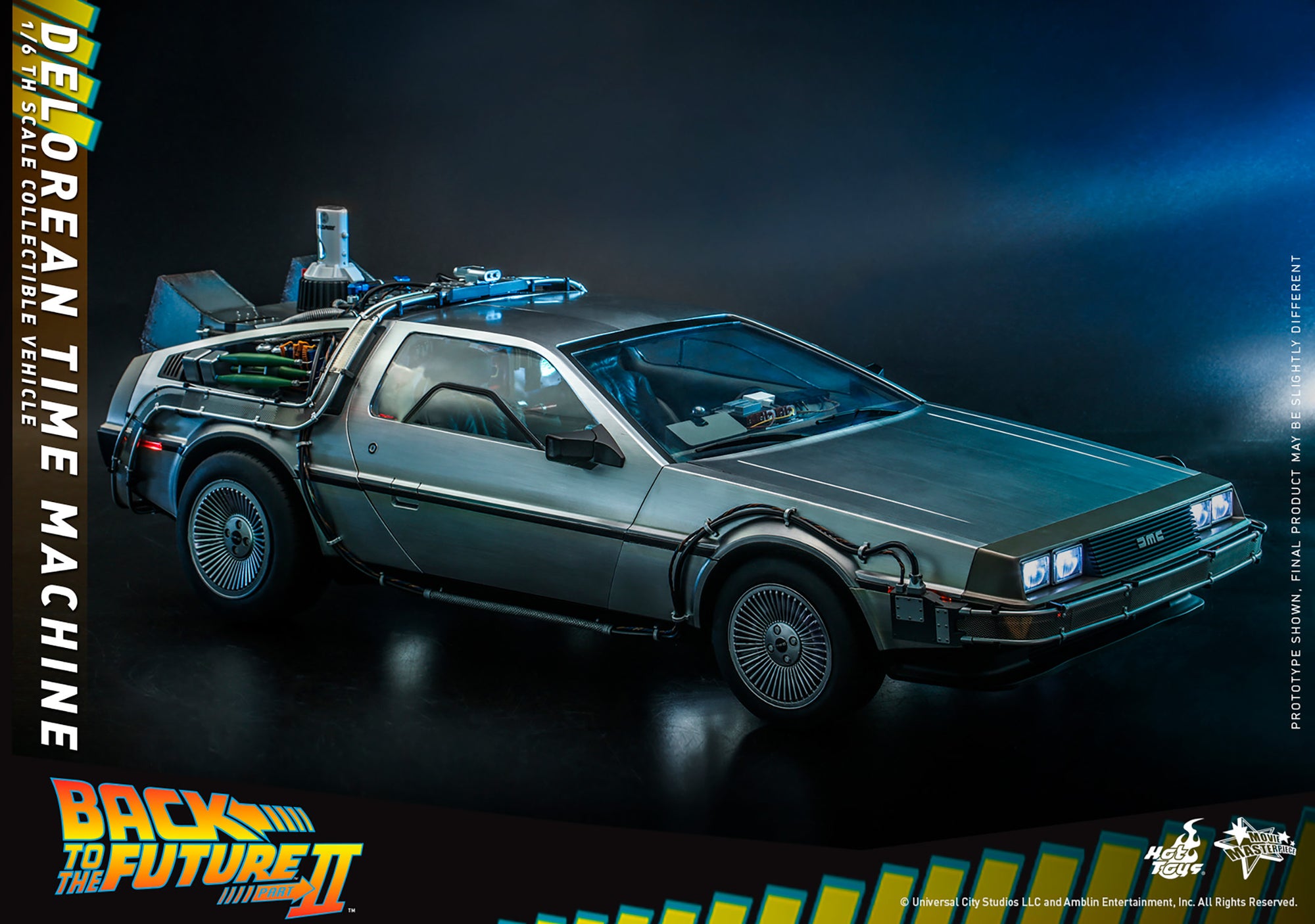 DeLorean Time Machine Sixth Scale Figure