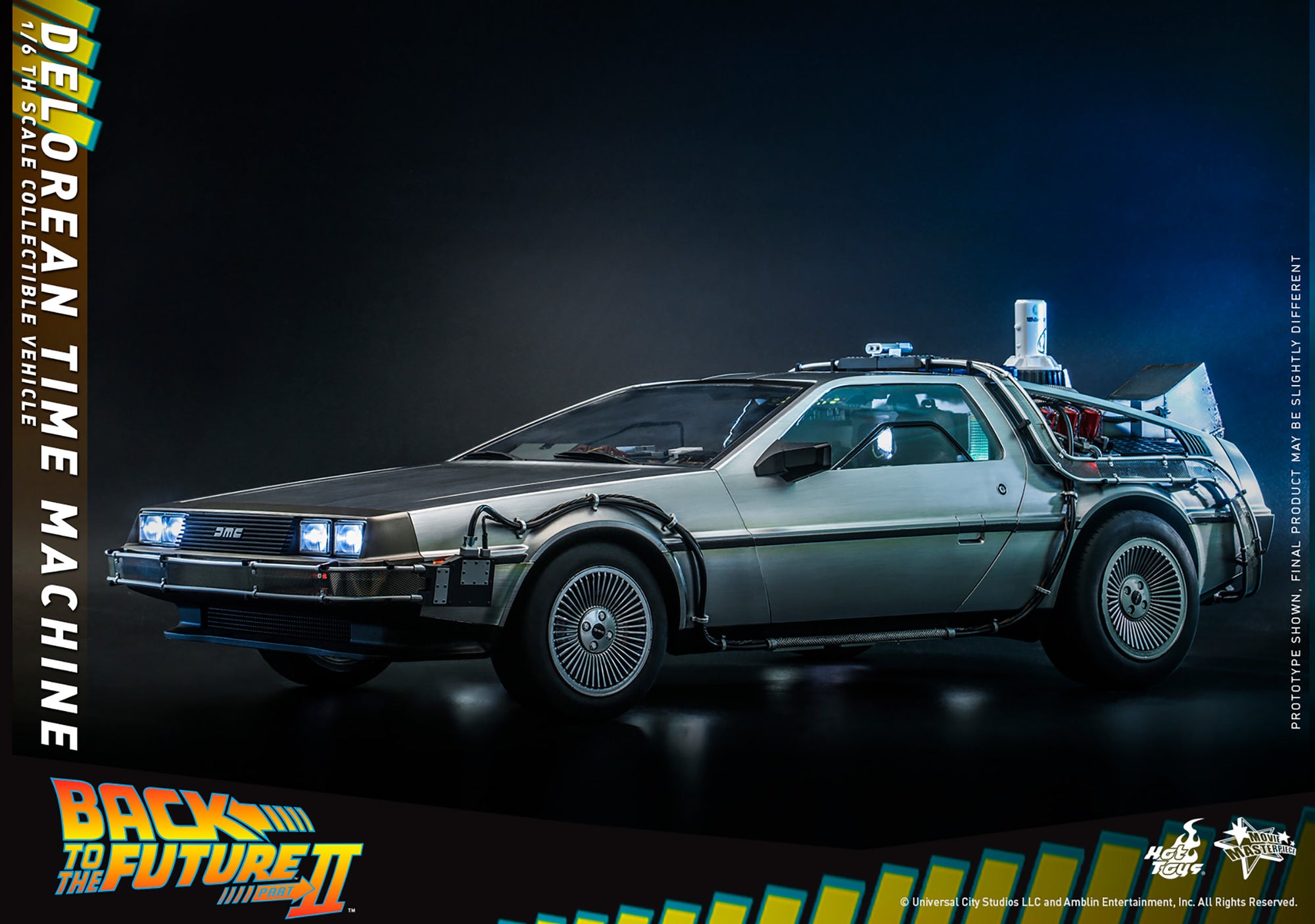 DeLorean Time Machine Sixth Scale Figure