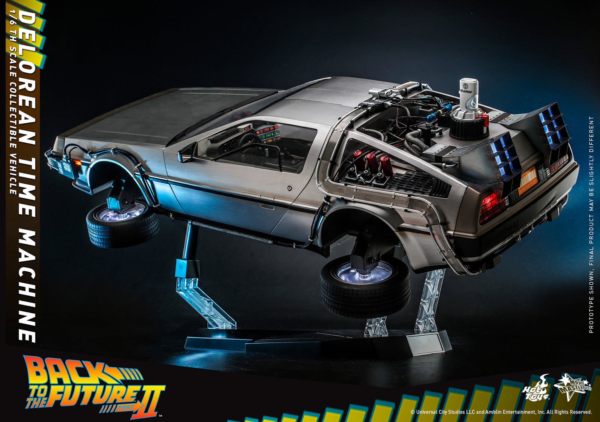 DeLorean Time Machine Sixth Scale Figure
