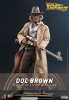 Doc Brown Back to the Future Part III Sixth Scale Figure