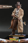 Doc Brown Back to the Future Part III Sixth Scale Figure