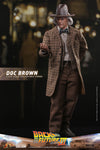 Doc Brown Back to the Future Part III Sixth Scale Figure