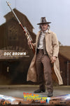 Doc Brown Back to the Future Part III Sixth Scale Figure