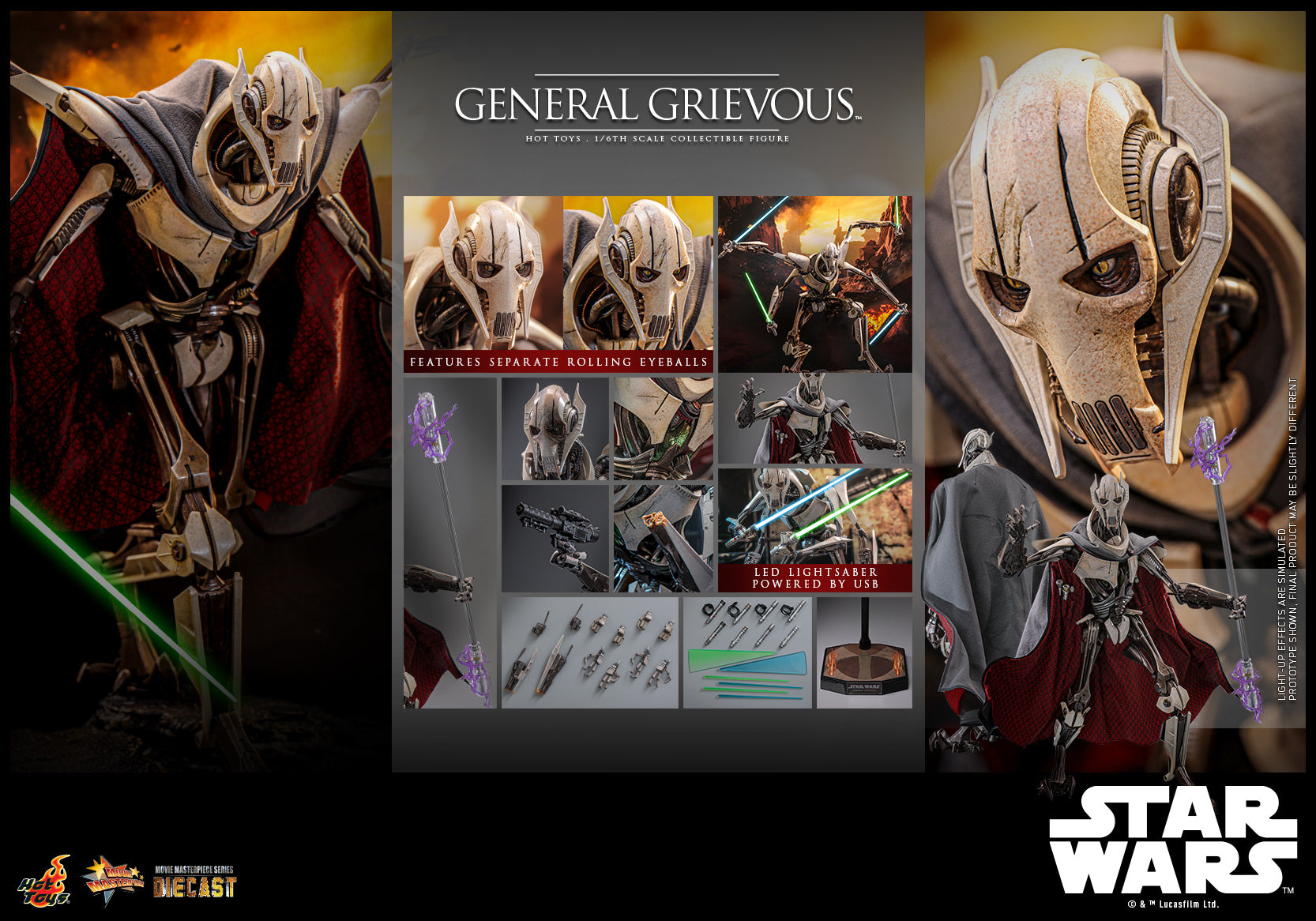 General Grievous™ Sixth Scale Figure