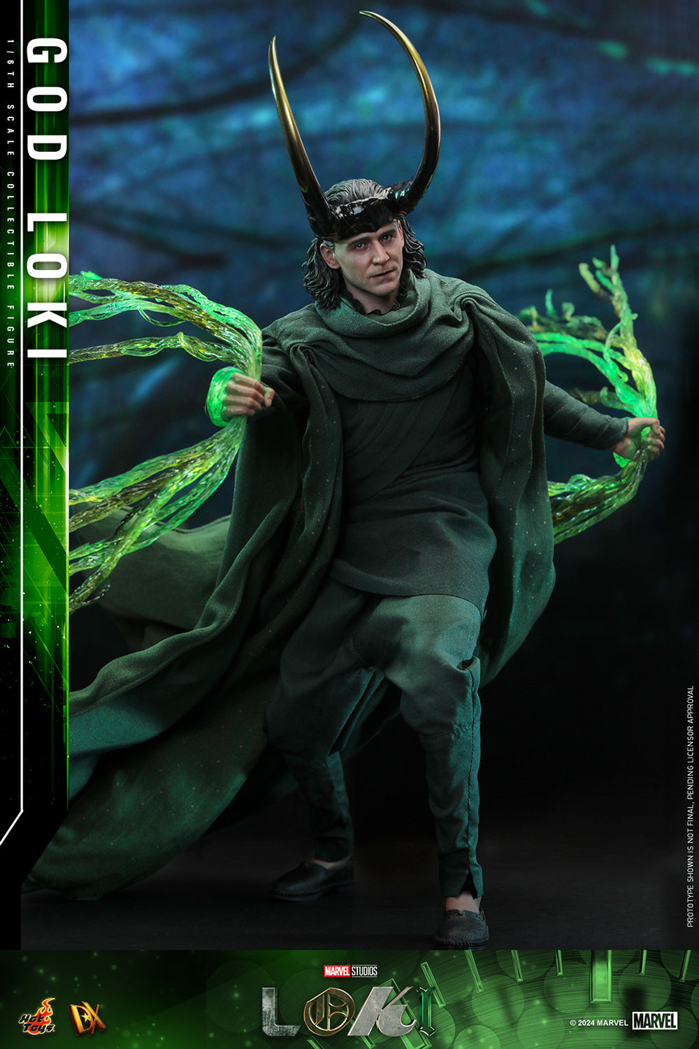 God Loki Marvel 1/6 Scale 12" DX40 Figure