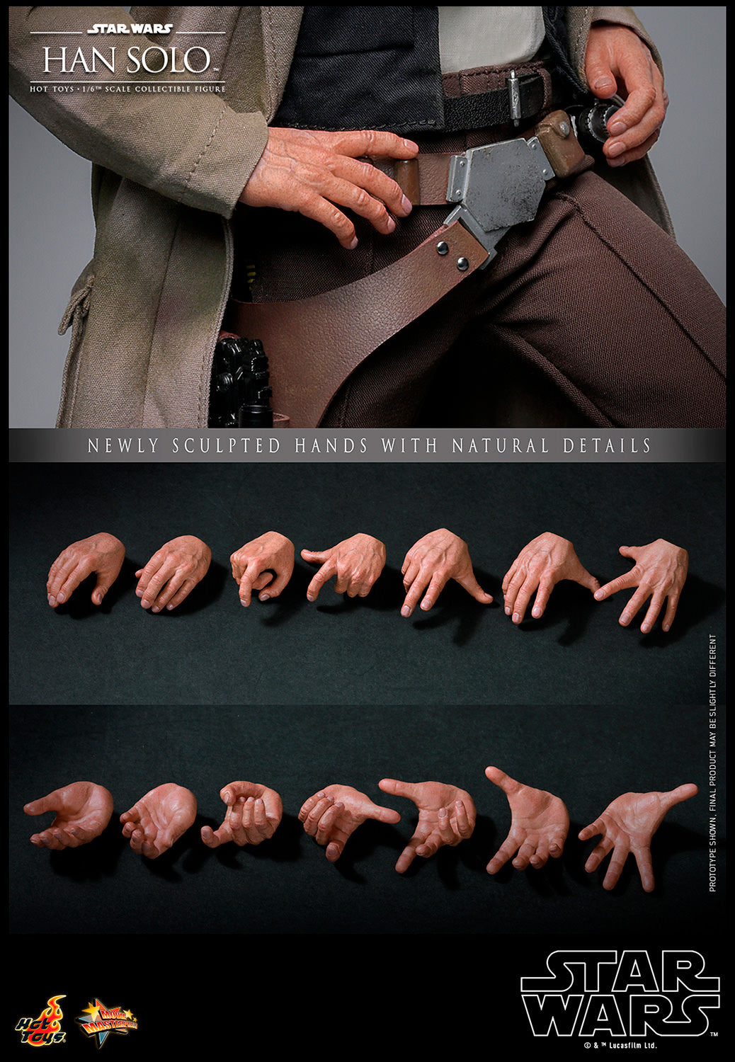 Han Solo Star Wars 1/6 Figure Return Of The Jedi