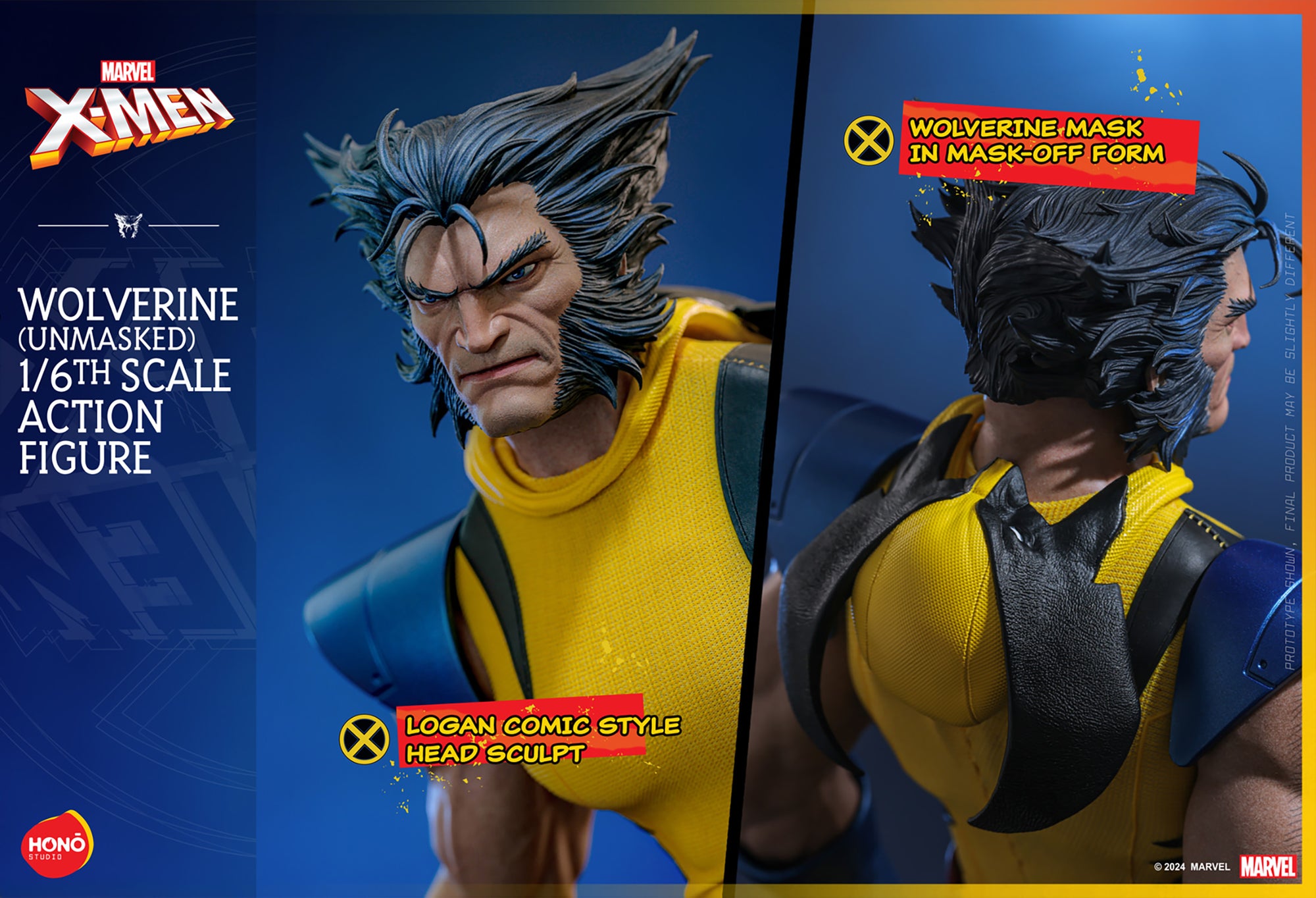 Wolverine Unmasked Hono Studio HS06 Marvel Comics X-Men