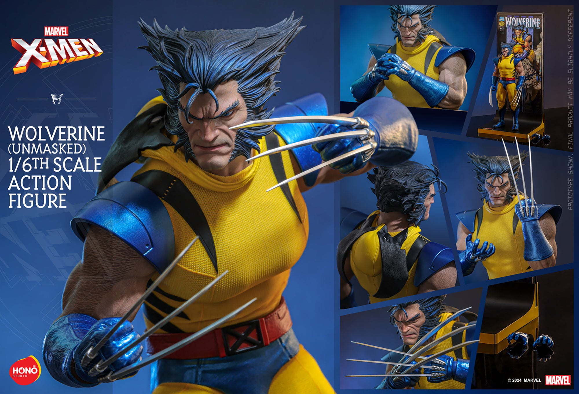 Wolverine Unmasked Hono Studio HS06 Marvel Comics X-Men