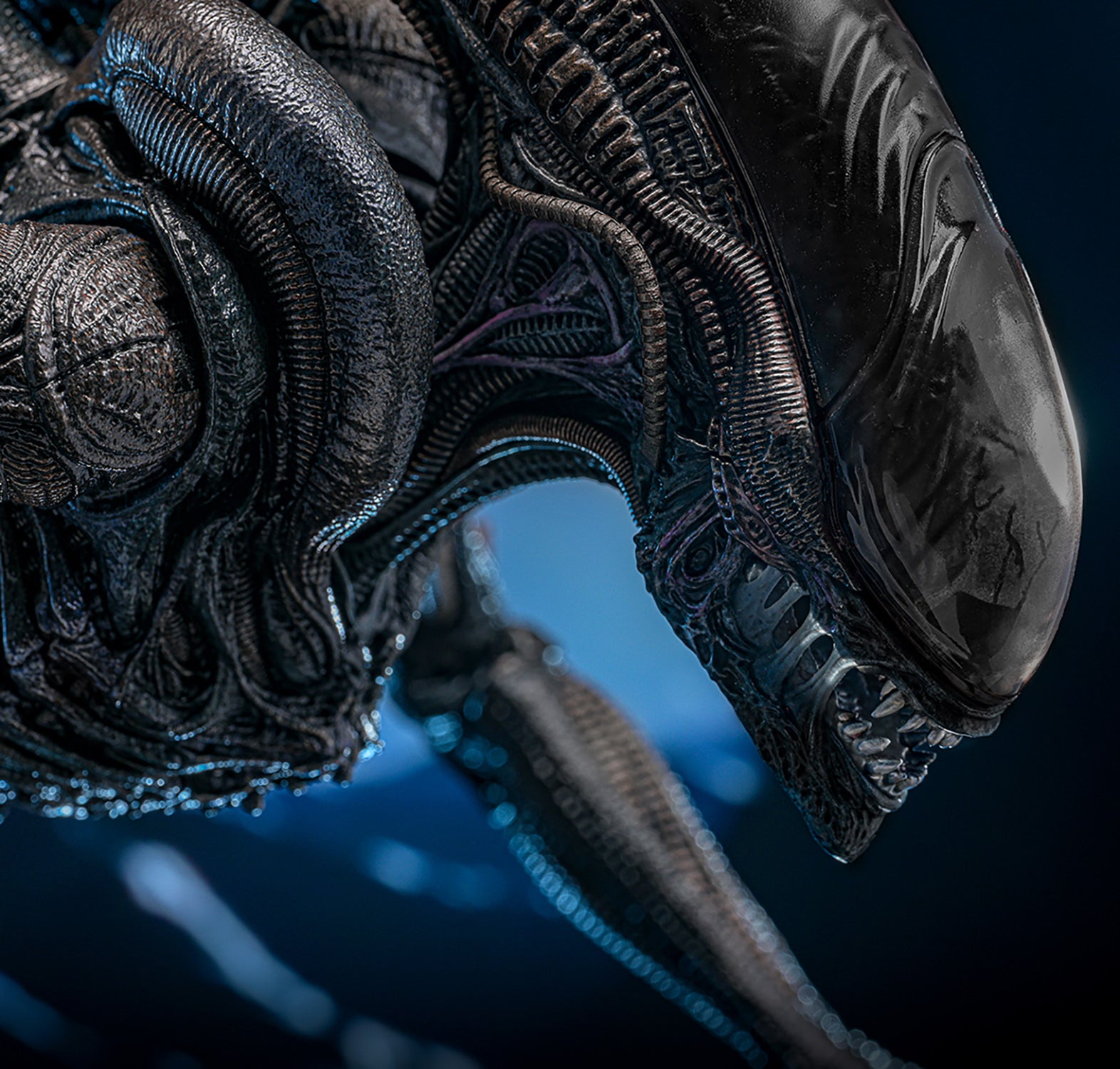 Xenomorph Alien Romulus Scorched 1/6 Scale Action Figure - Collectors Row Inc.