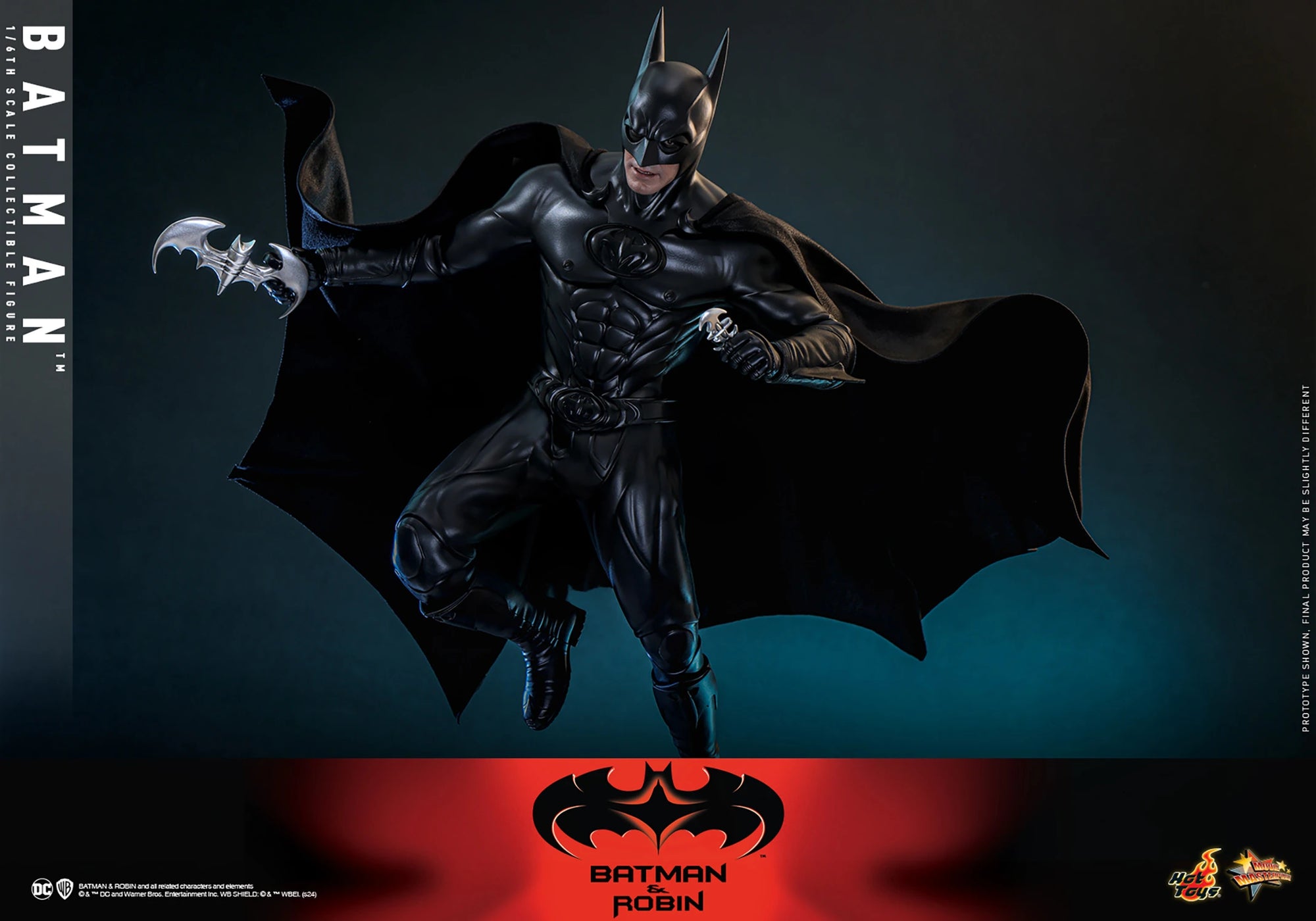 Batman - DC Batman &amp; Robin Sixth Scale Figure MMS786 - Collectors Row Inc.