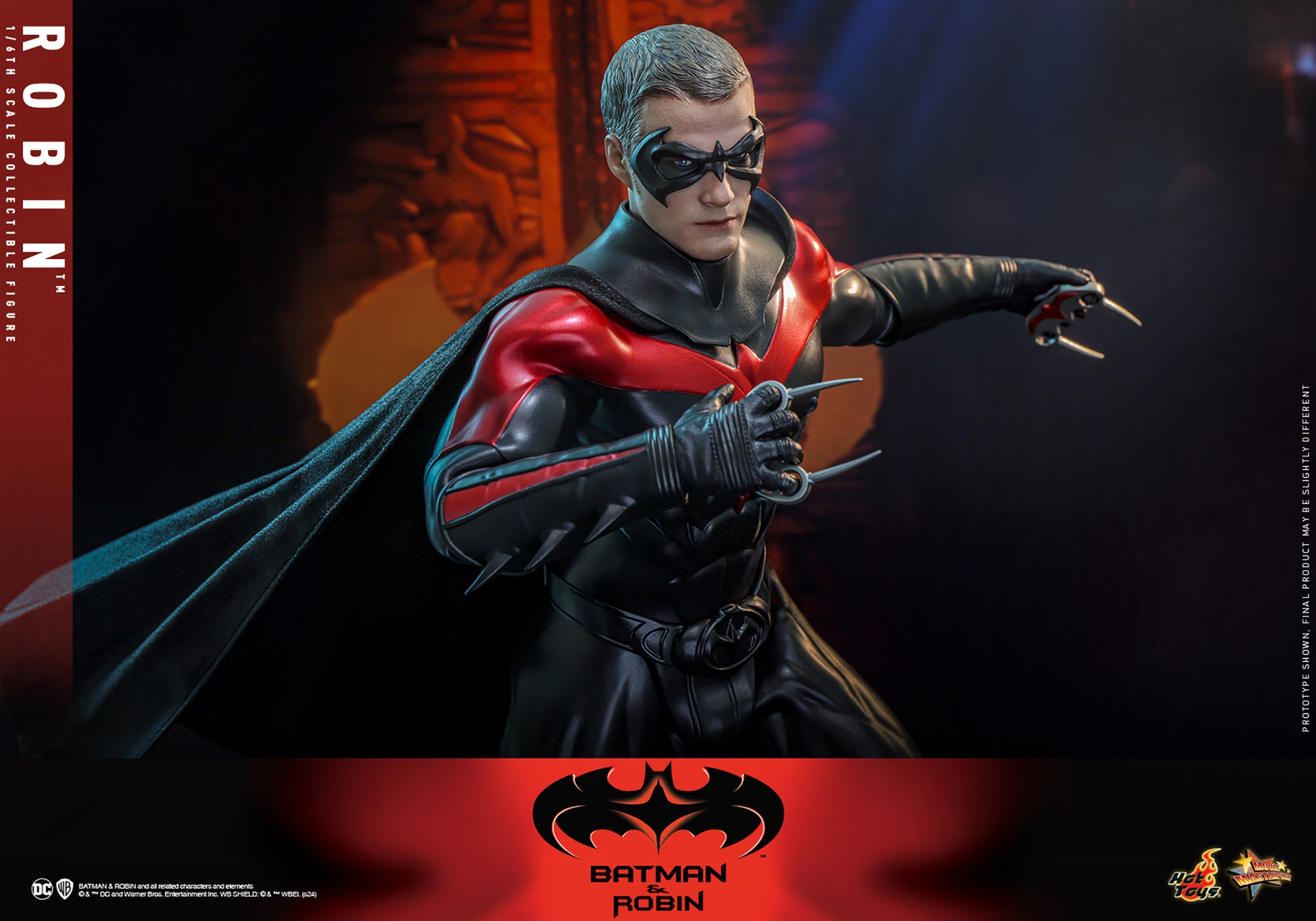 Robin - Batman &amp; Robin 1/6 Scale DC Comics Figure  - MMS787 - Collectors Row Inc.