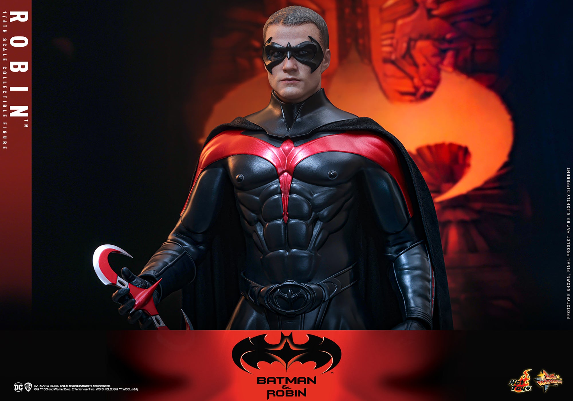 Robin - Batman &amp; Robin 1/6 Scale DC Comics Figure  - MMS787 - Collectors Row Inc.