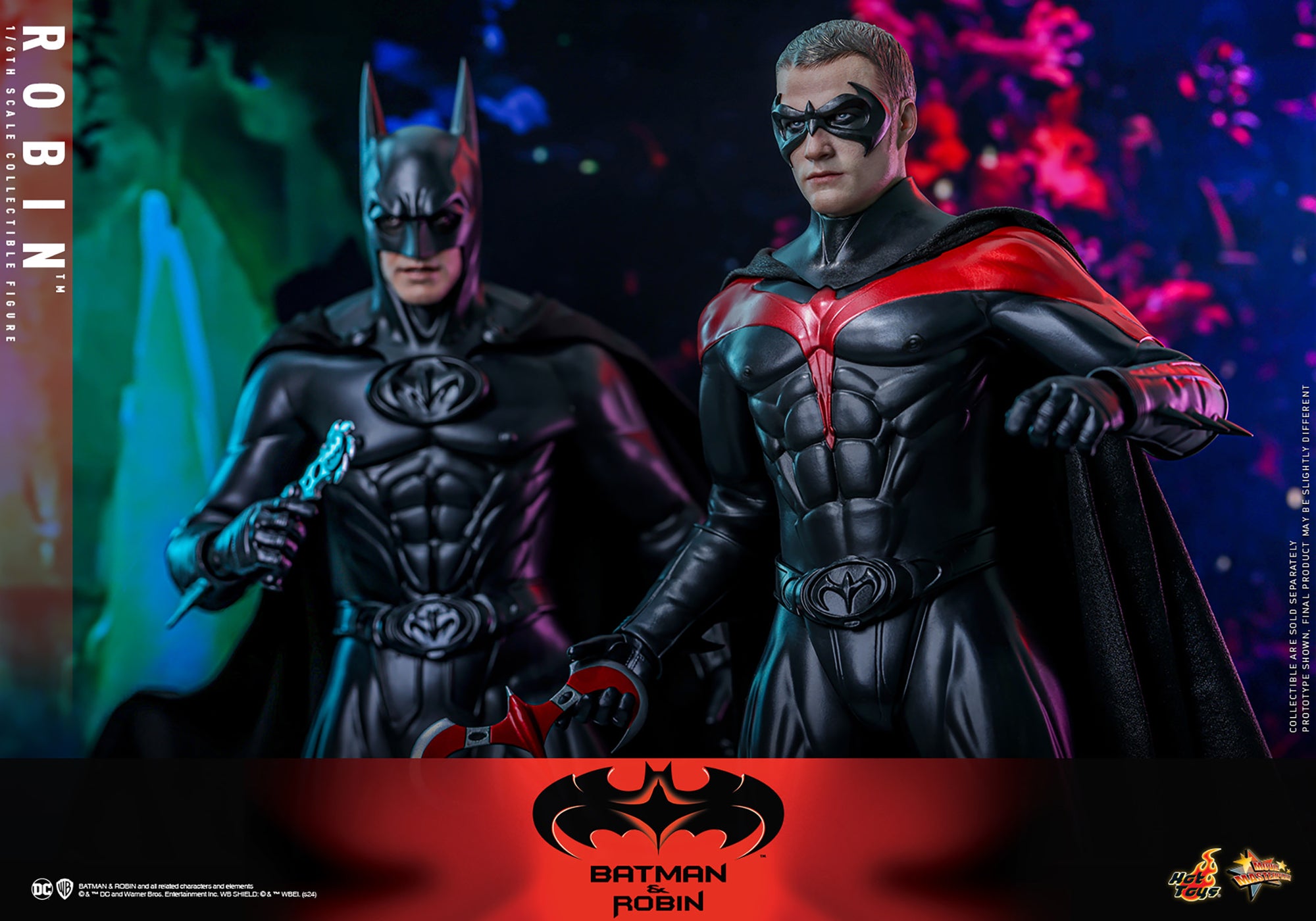 Robin - Batman &amp; Robin 1/6 Scale DC Comics Figure  - MMS787 - Collectors Row Inc.