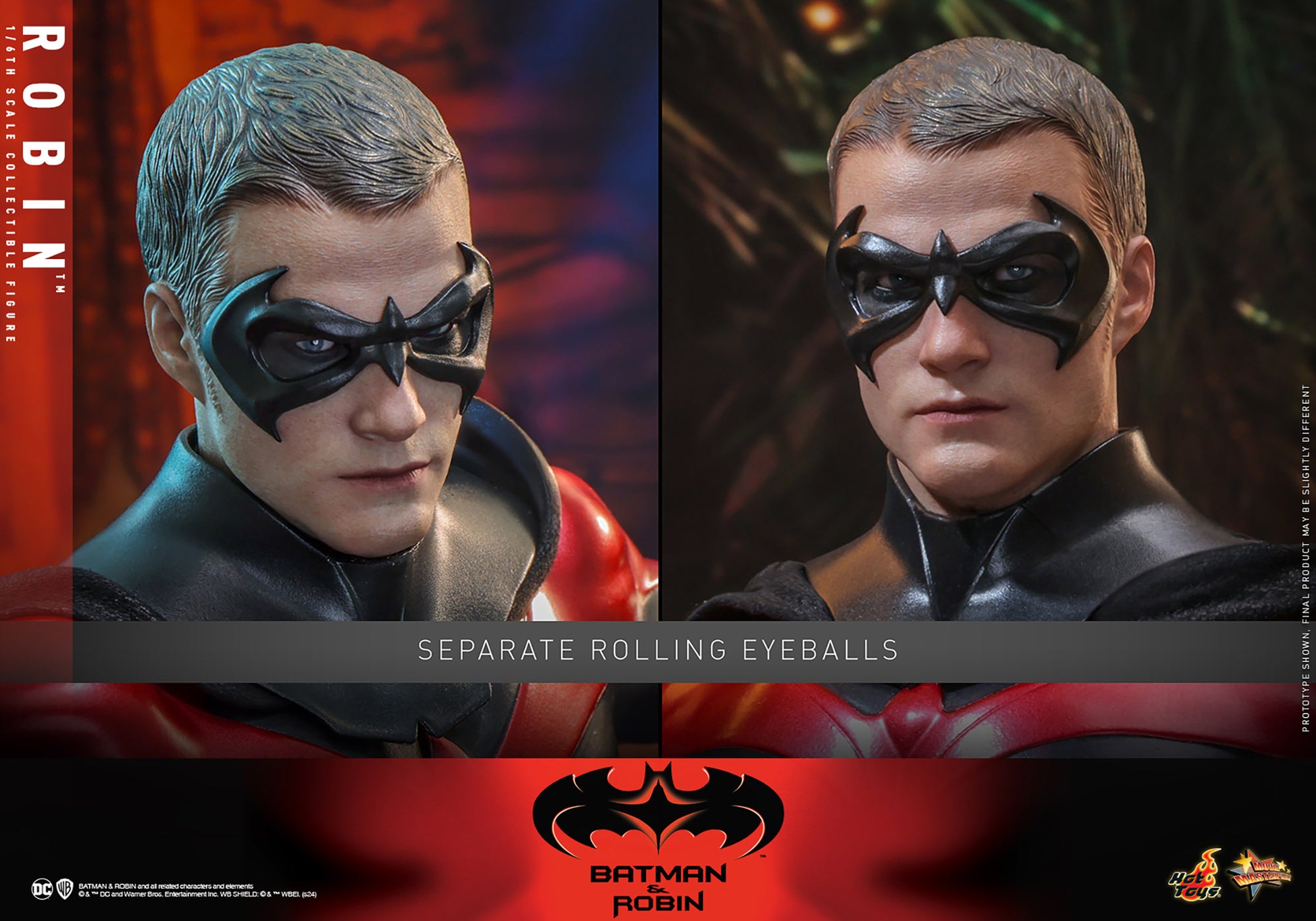 Robin - Batman &amp; Robin 1/6 Scale DC Comics Figure  - MMS787 - Collectors Row Inc.