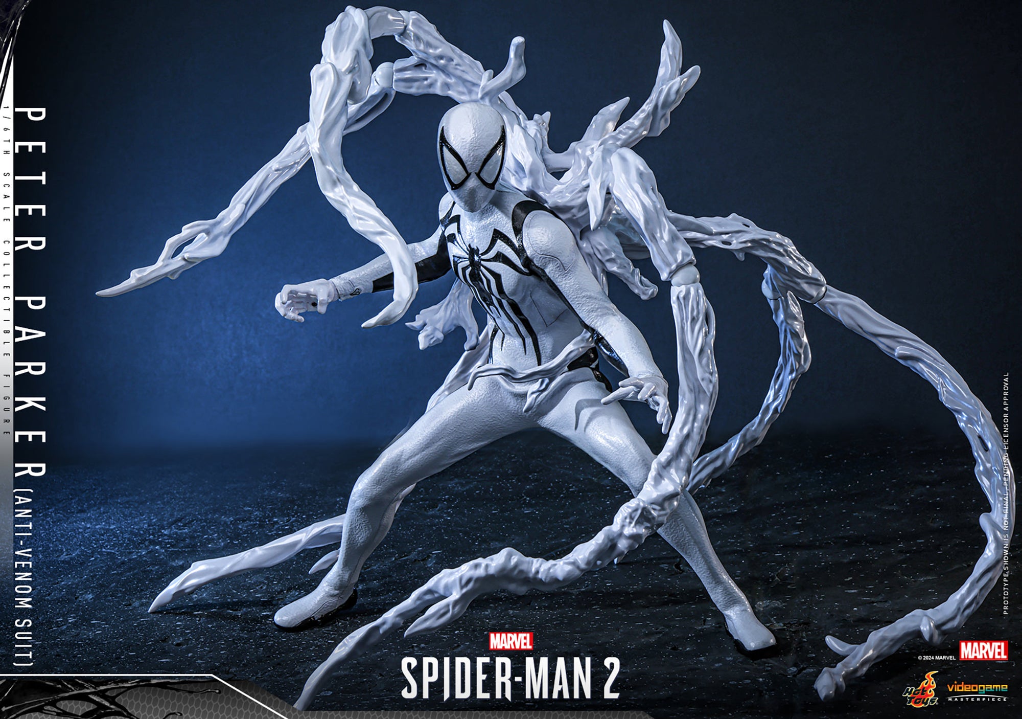 Spider-Man 2 Peter Parker Anti-Venom Suit VGM69 Marvel 1/6 Scale Figure