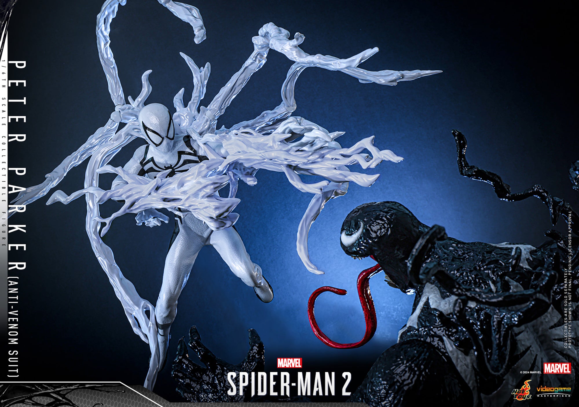 Spider-Man 2 Peter Parker Anti-Venom Suit VGM69 Marvel 1/6 Scale Figure