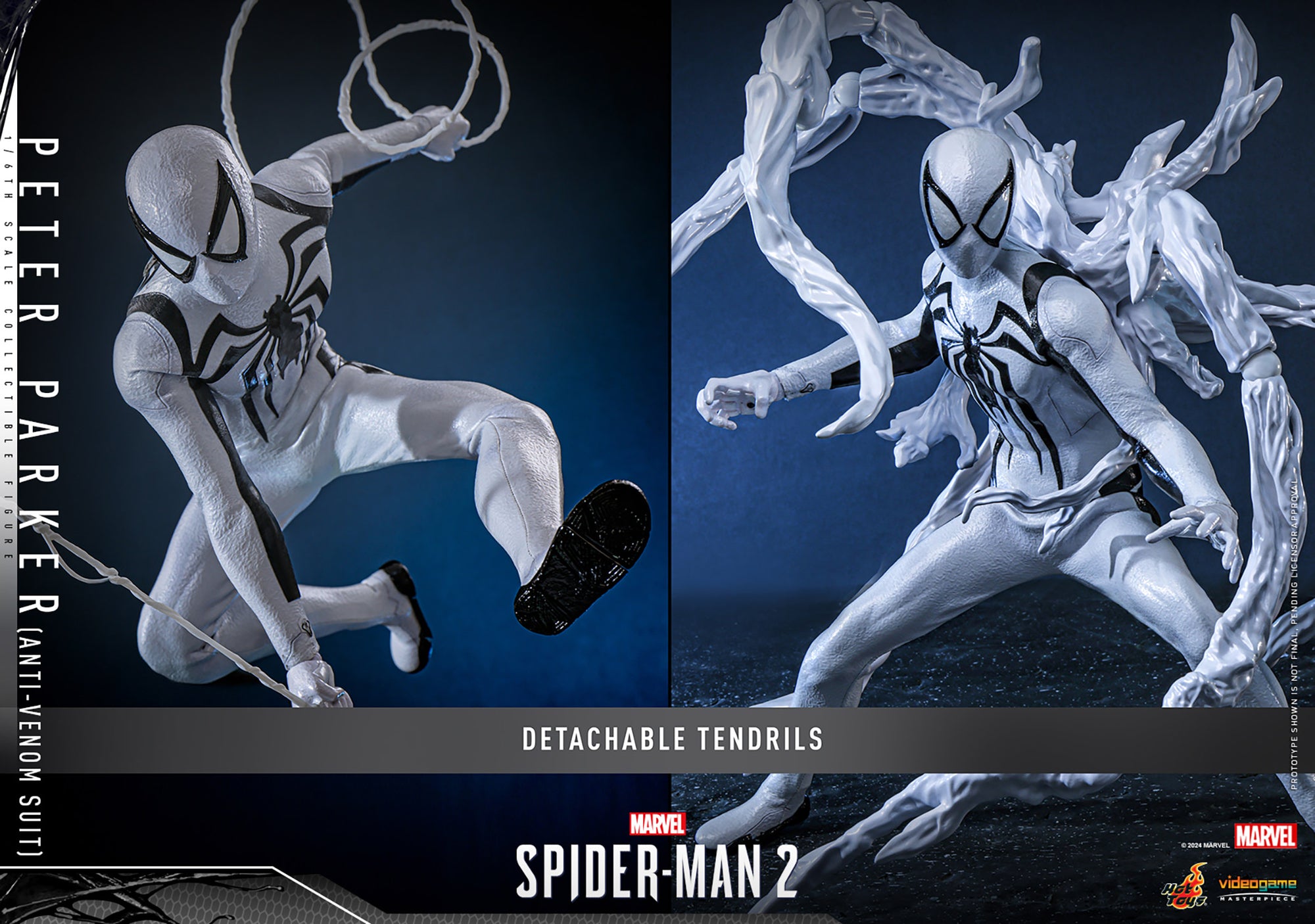 Spider-Man 2 Peter Parker Anti-Venom Suit VGM69 Marvel 1/6 Scale Figure