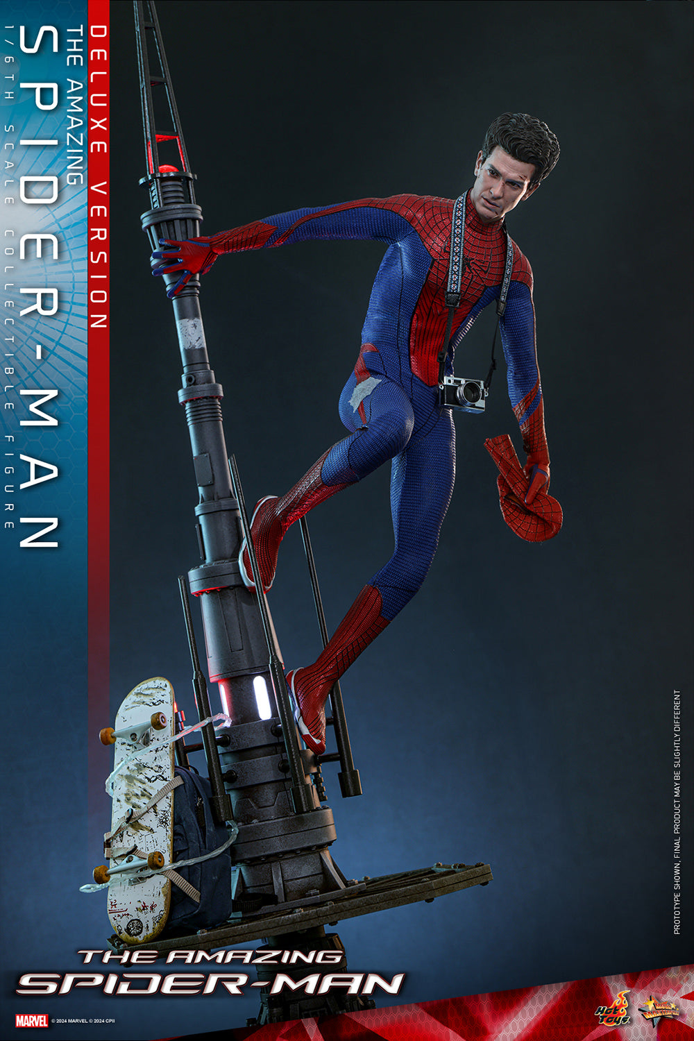 Hot Toys Amazing Spider-Man Deluxe Version Sixth Scale Action Figure - MMS772 - Collectors Row Inc.
