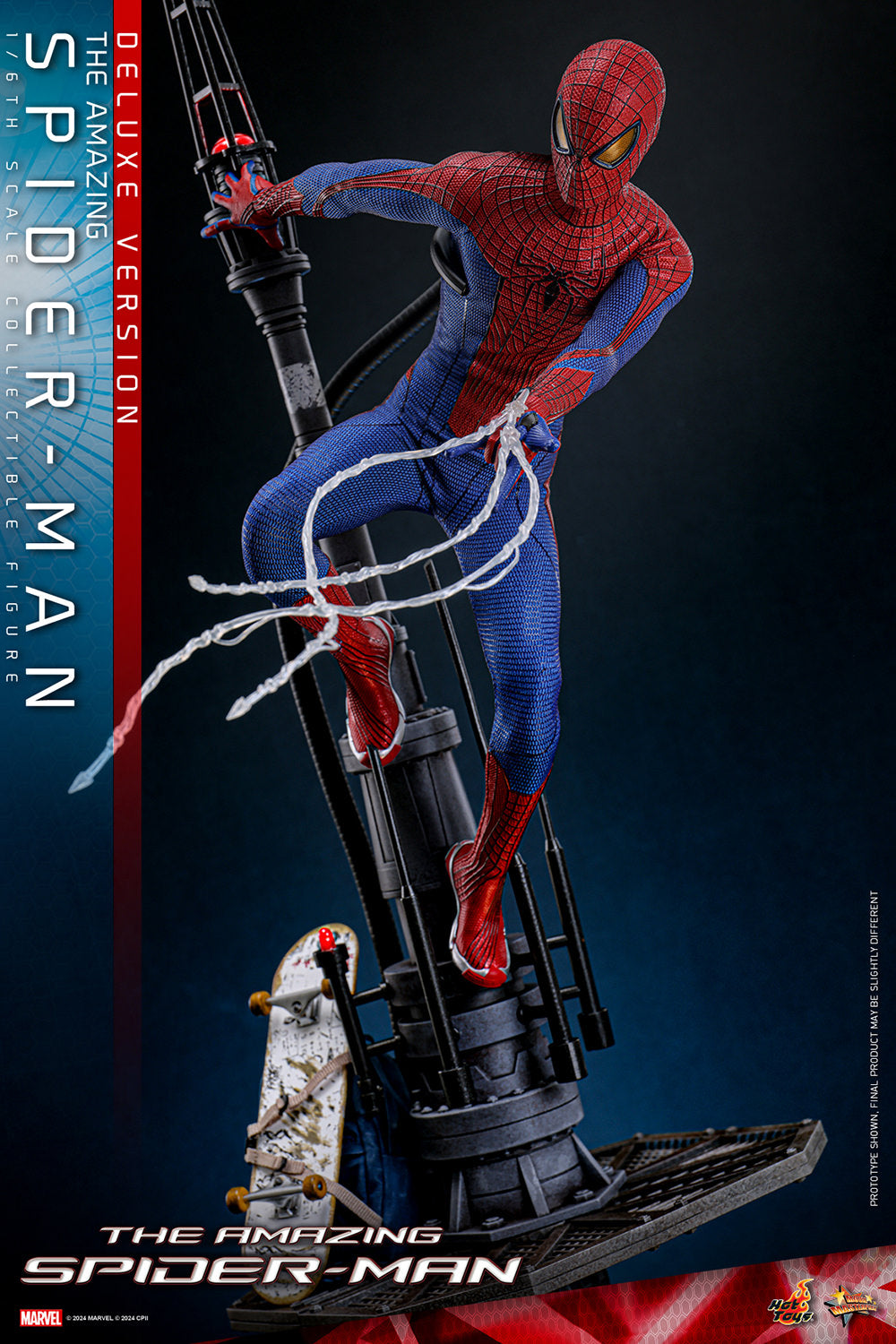 Hot Toys Amazing Spider-Man Deluxe Version Sixth Scale Action Figure - MMS772 - Collectors Row Inc.
