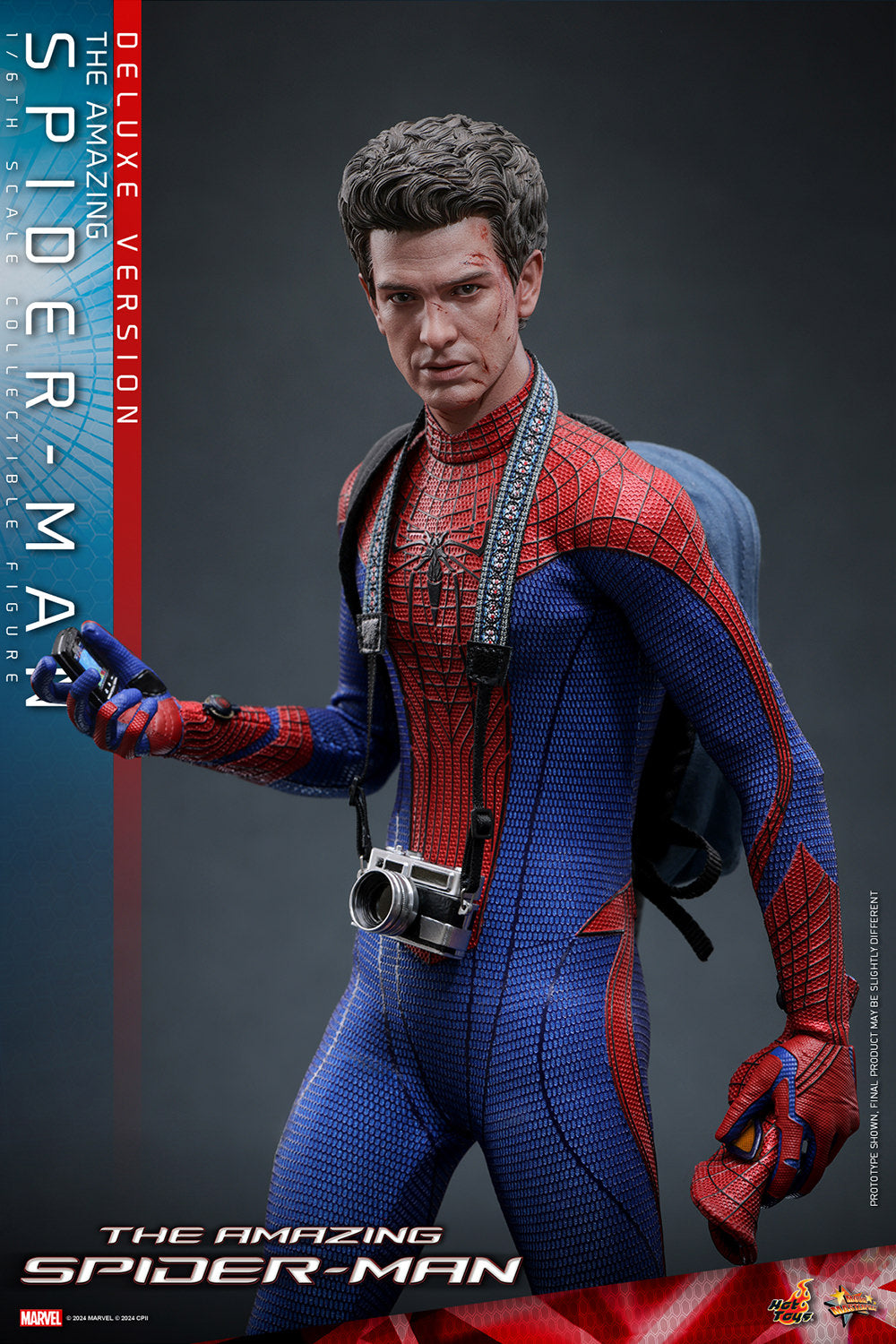 Hot Toys Amazing Spider-Man Deluxe Version Sixth Scale Action Figure - MMS772 - Collectors Row Inc.