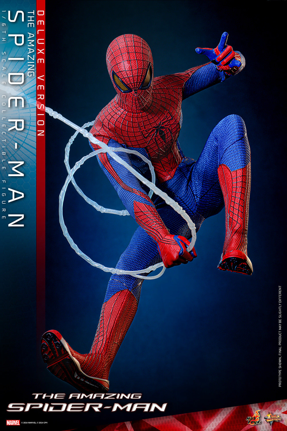 Hot Toys Amazing Spider-Man Deluxe Version Sixth Scale Action Figure - MMS772 - Collectors Row Inc.
