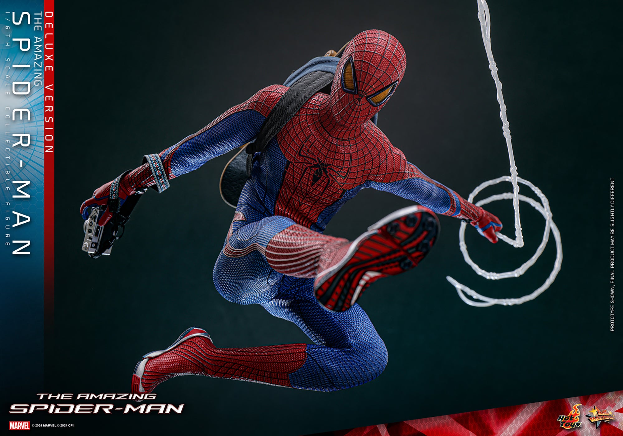 Hot Toys Amazing Spider-Man Deluxe Version Sixth Scale Action Figure - MMS772 - Collectors Row Inc.