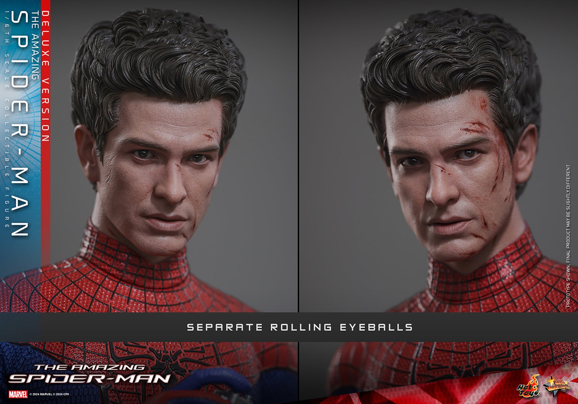 Hot Toys Amazing Spider-Man Deluxe Version Sixth Scale Action Figure - MMS772 - Collectors Row Inc.