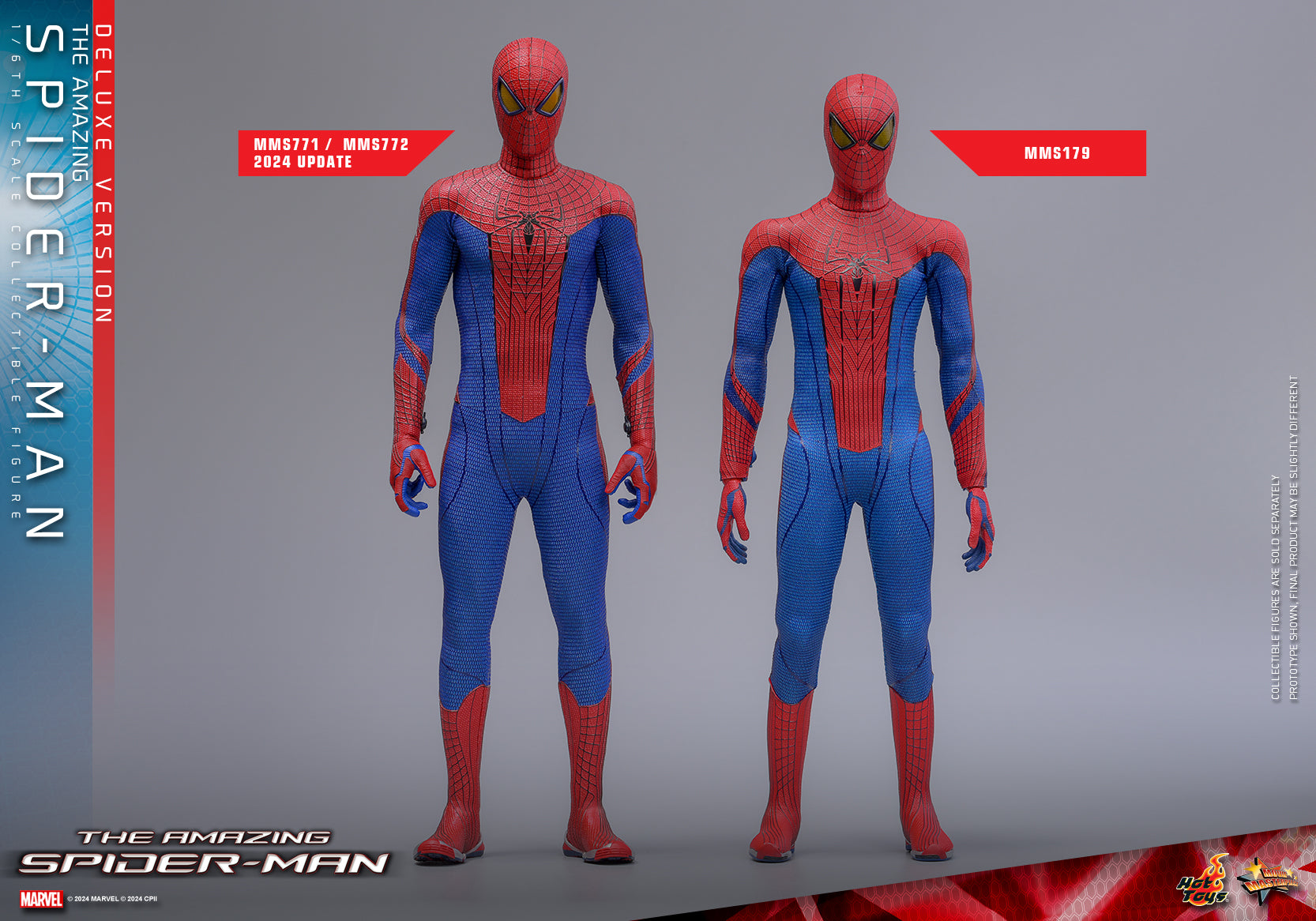 Hot Toys Amazing Spider-Man Deluxe Version Sixth Scale Action Figure - MMS772 - Collectors Row Inc.