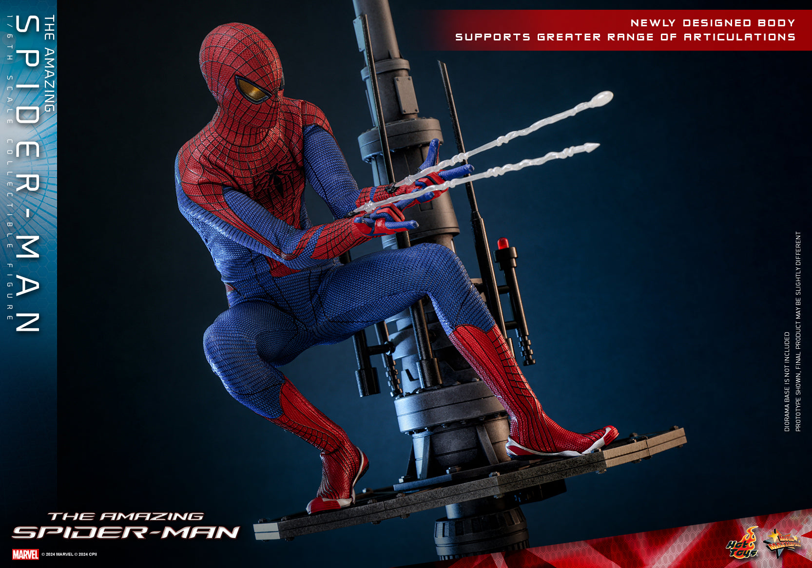 The Amazing Spider-Man Marvel Sixth Scale Action Figure MMS771