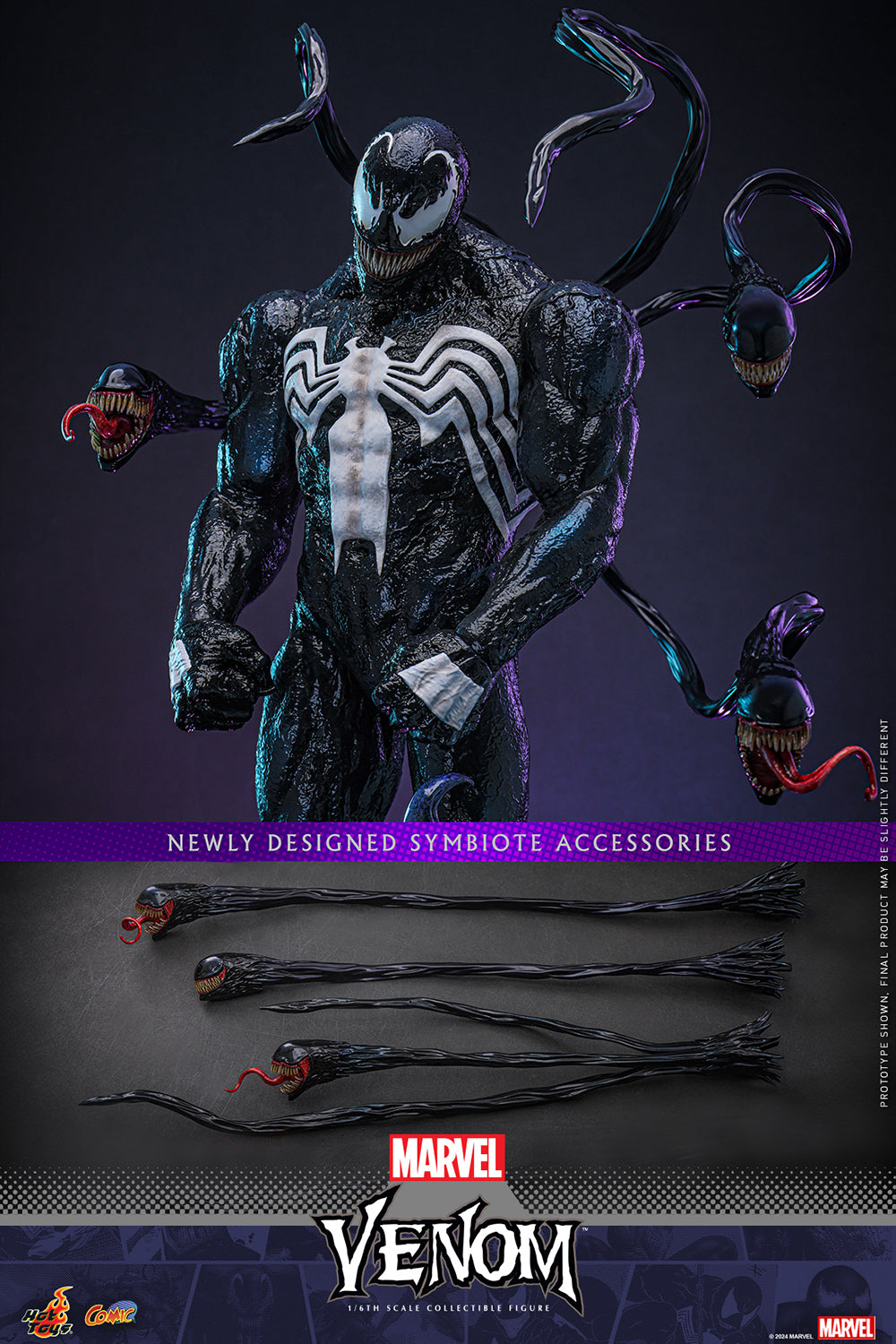 Venom Marvel 1/6th Scale Masterpiece Series Figure
