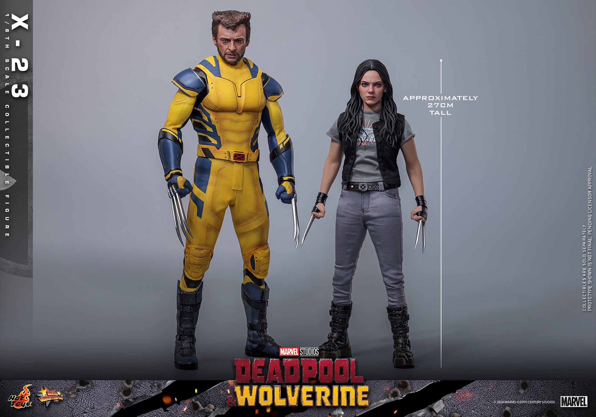 X23 Deadpool &amp; Wolverine Laura Kinney MMS781 1/6 Scale Figure
