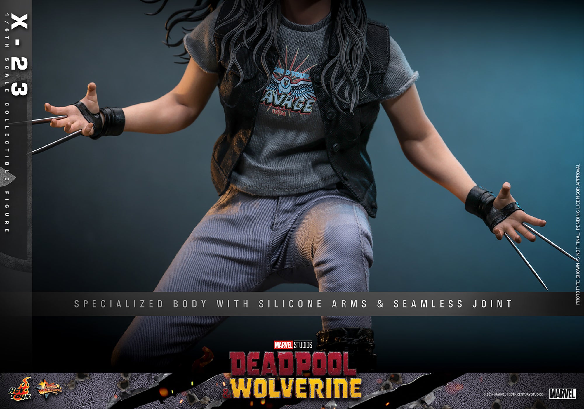 X23 Deadpool &amp; Wolverine Laura Kinney MMS781 1/6 Scale Figure