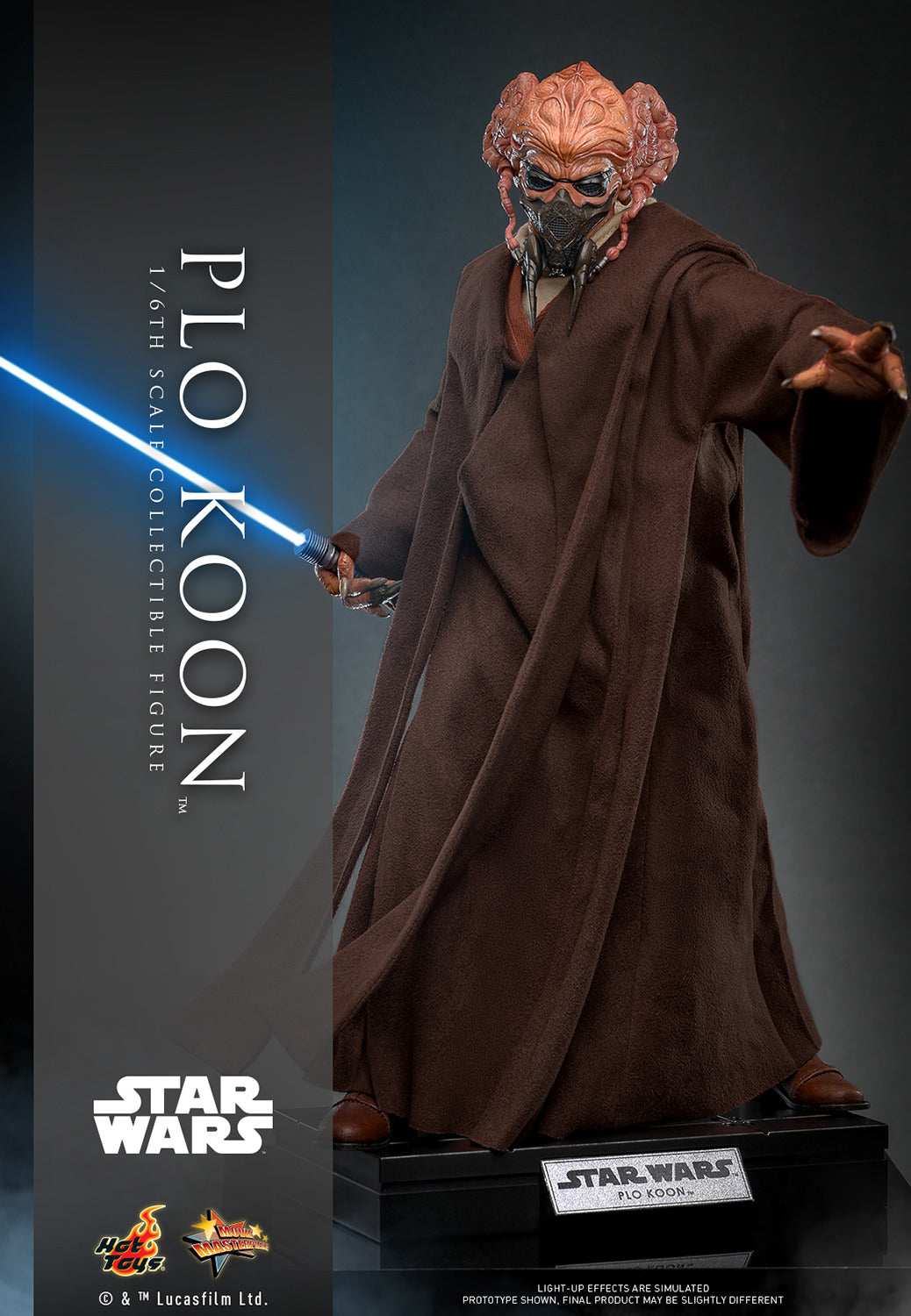 Star Wars Plo Koon Sixth Scale Figure MMS785