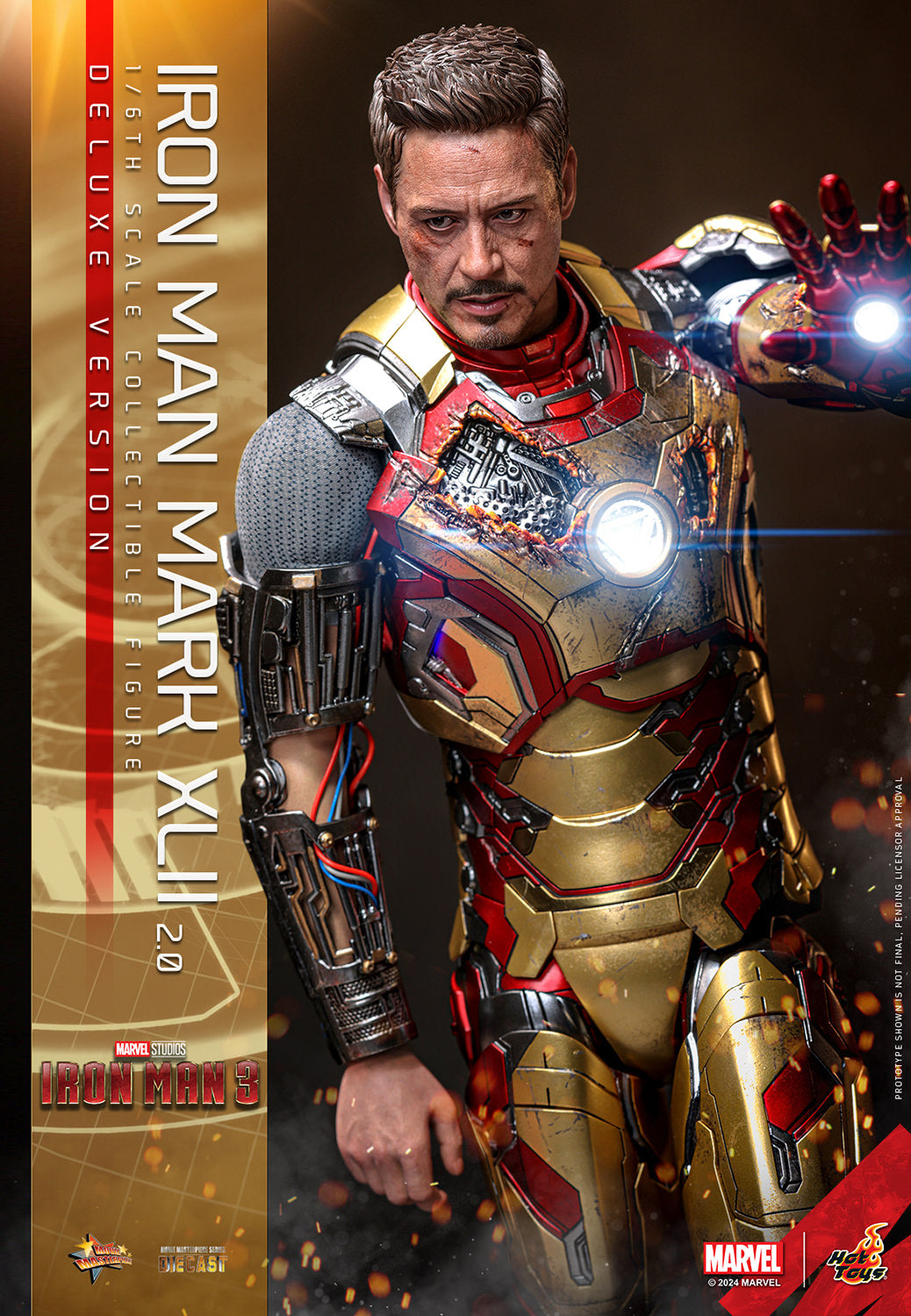 Iron Man Mark XLII (2.0) Deluxe Sixth Scale Figure