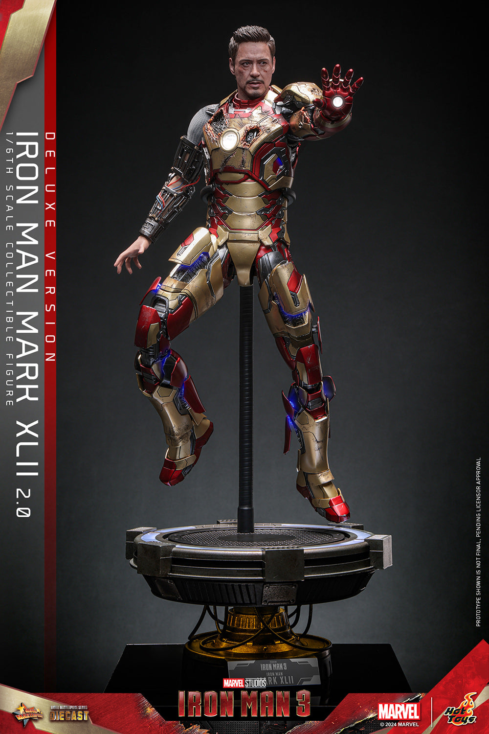 Iron Man Mark XLII (2.0) Deluxe Sixth Scale Figure
