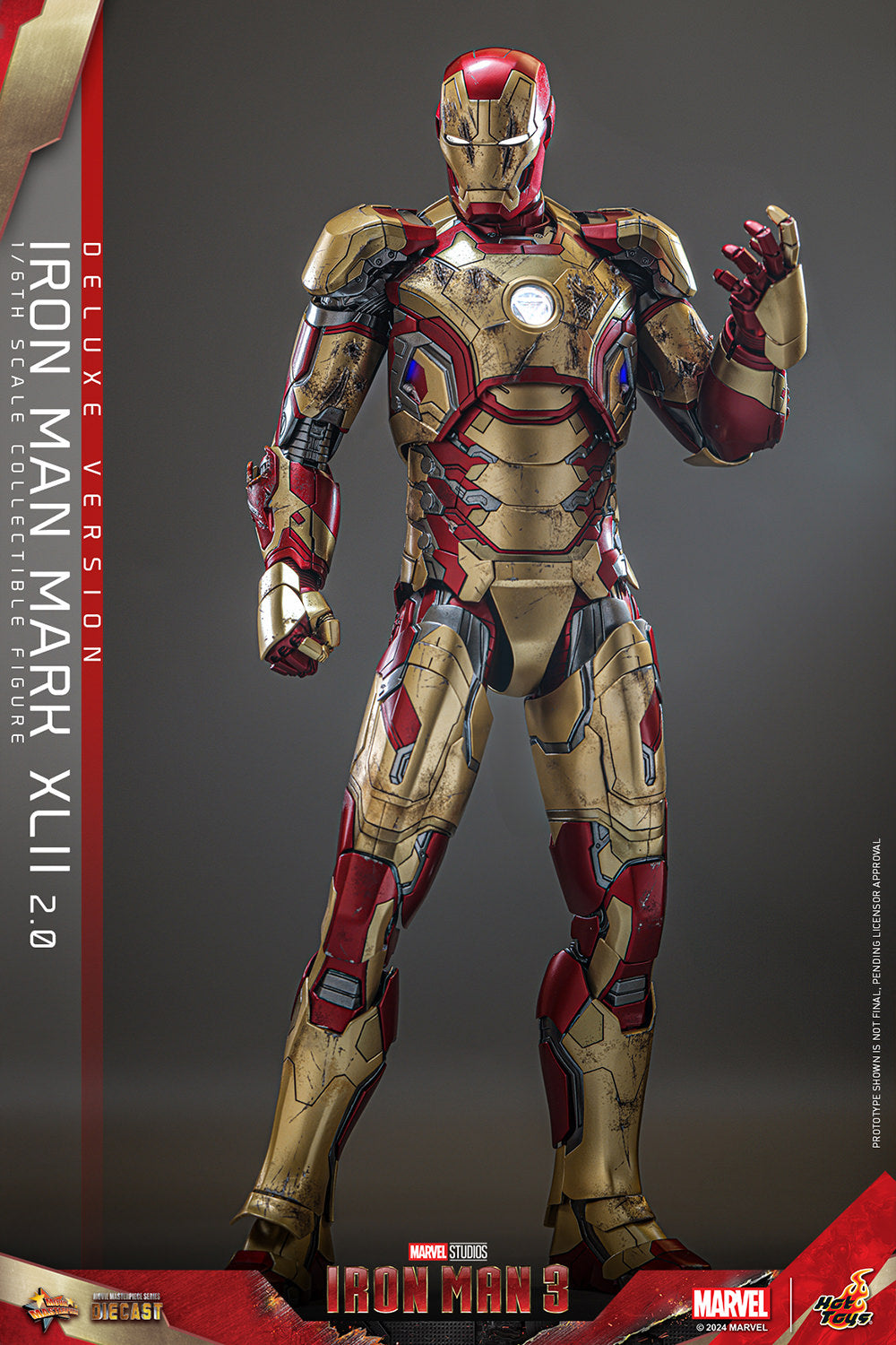Iron Man Mark XLII (2.0) Deluxe Sixth Scale Figure