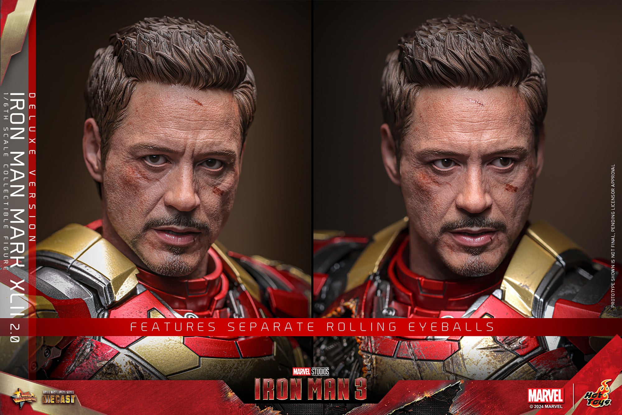 Iron Man Mark XLII (2.0) Deluxe Sixth Scale Figure