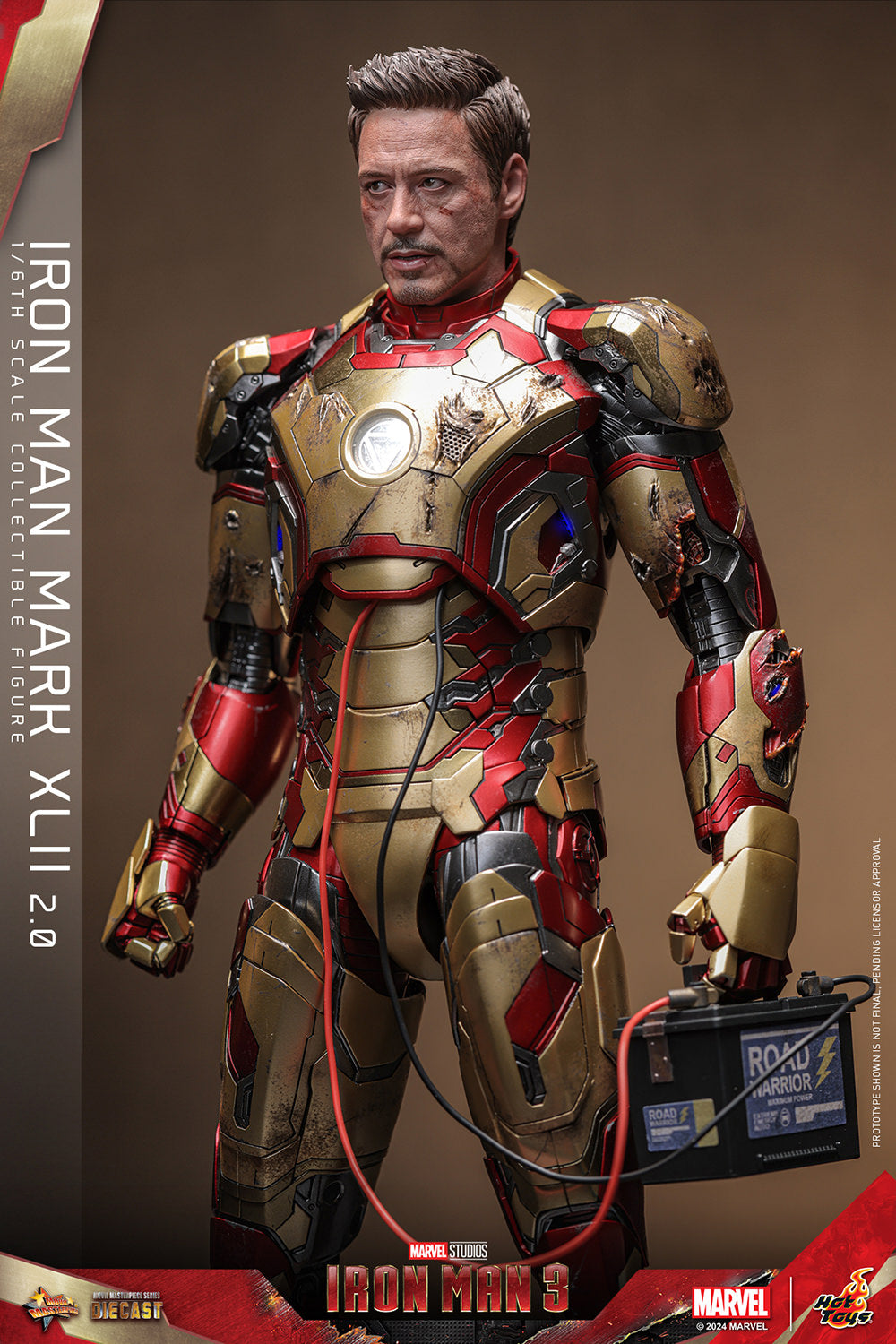 Iron Man 3 Mark XLII 2.0 1/6 Scale Marvel Figure MMS758D65