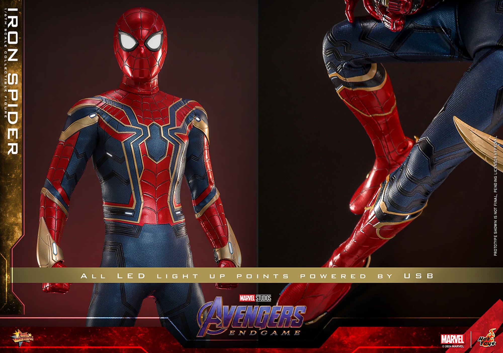Hot Toys Iron Spider Sixth Scale Action Figure MMS761