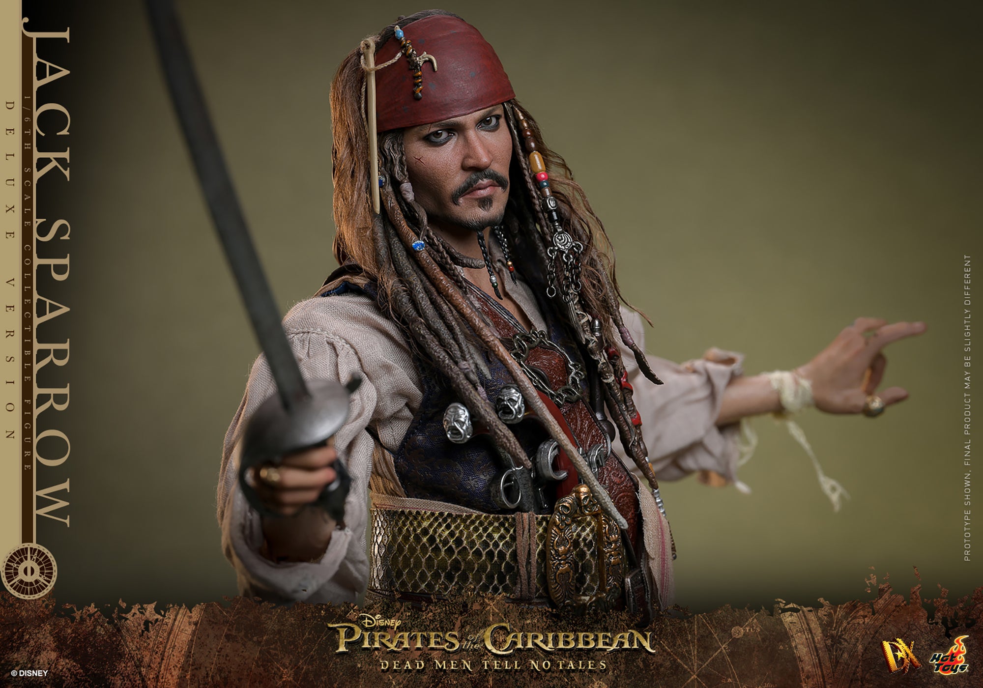 Jack Sparrow (Deluxe Version) Sixth Scale Figure